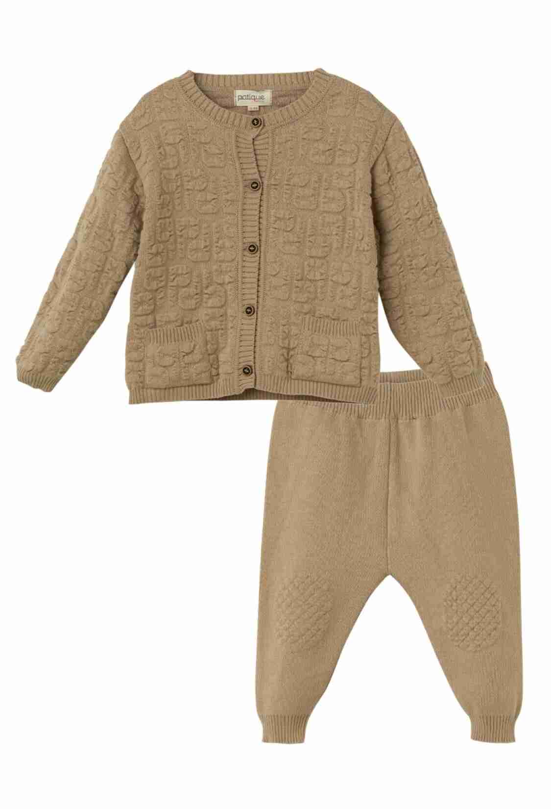 Baby Sets - Toptan Erkek Bebek Organik Pamuk 2'li Takım 3-18M 1061-21141 - Brand: Uludağ Triko - Kids & Bby Clothes From TheBS Kids Turkey