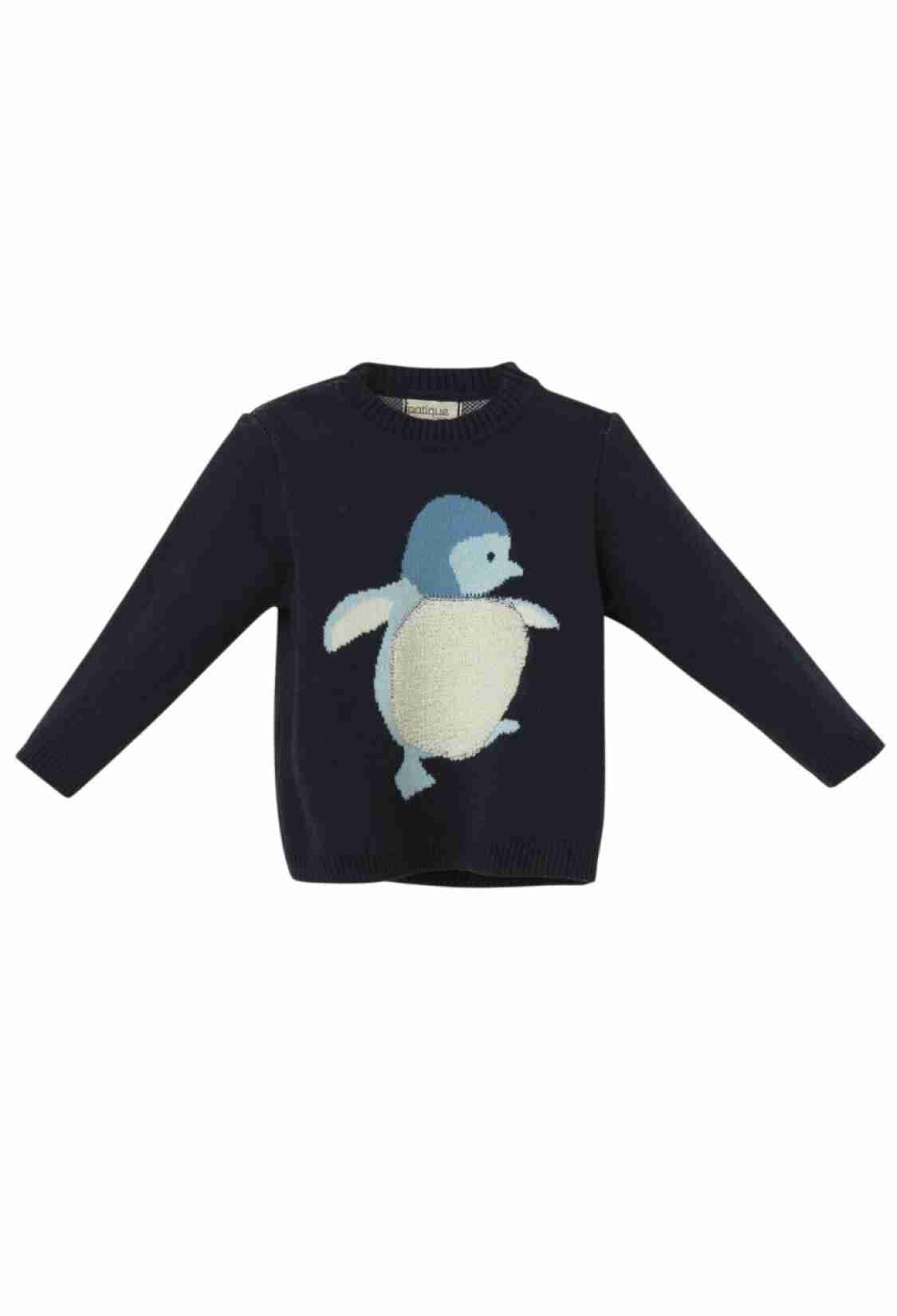 - Toptan Erkek Bebek Organik Pamuk Penguen Desenli Kazak 6-36M 1061-21159 - Brand: Uludağ Triko - Kids & Bby Clothes From TheBS Kids Turkey