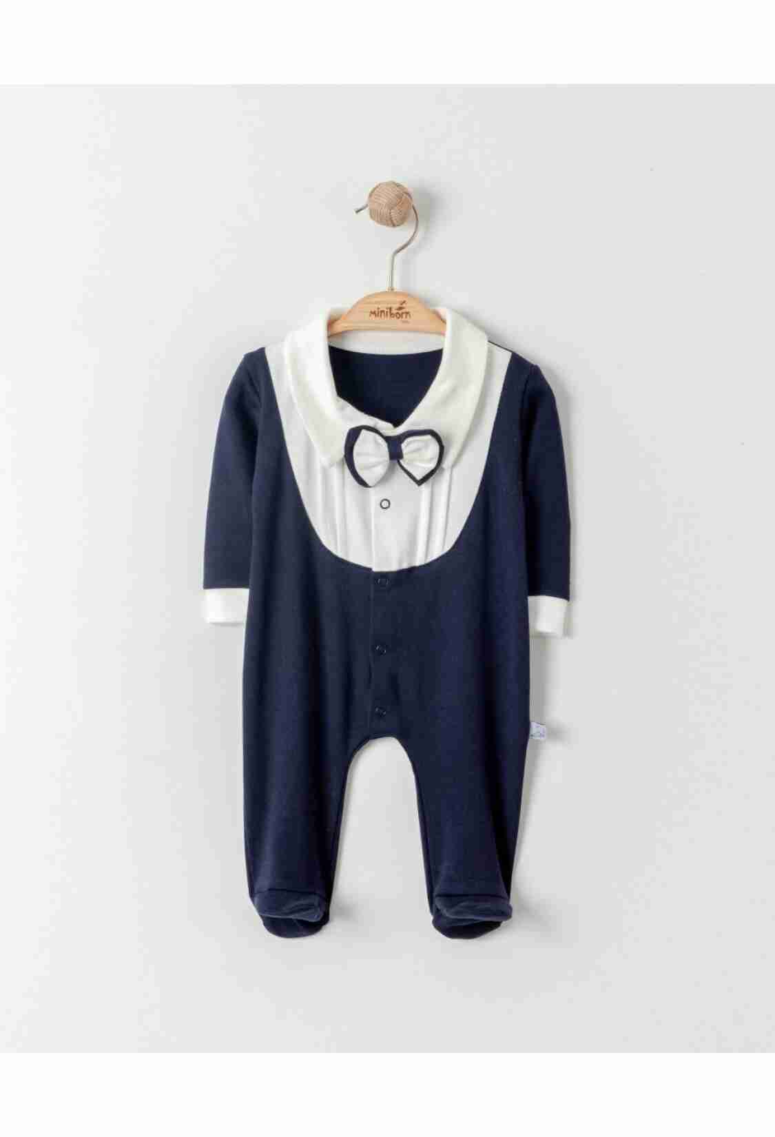 Baby Rompers and Overalls - Toptan Erkek Bebek Tulum 0-6M 2019-6305 - Brand: Miniborn - Kids & Bby Clothes From TheBS Kids Turkey