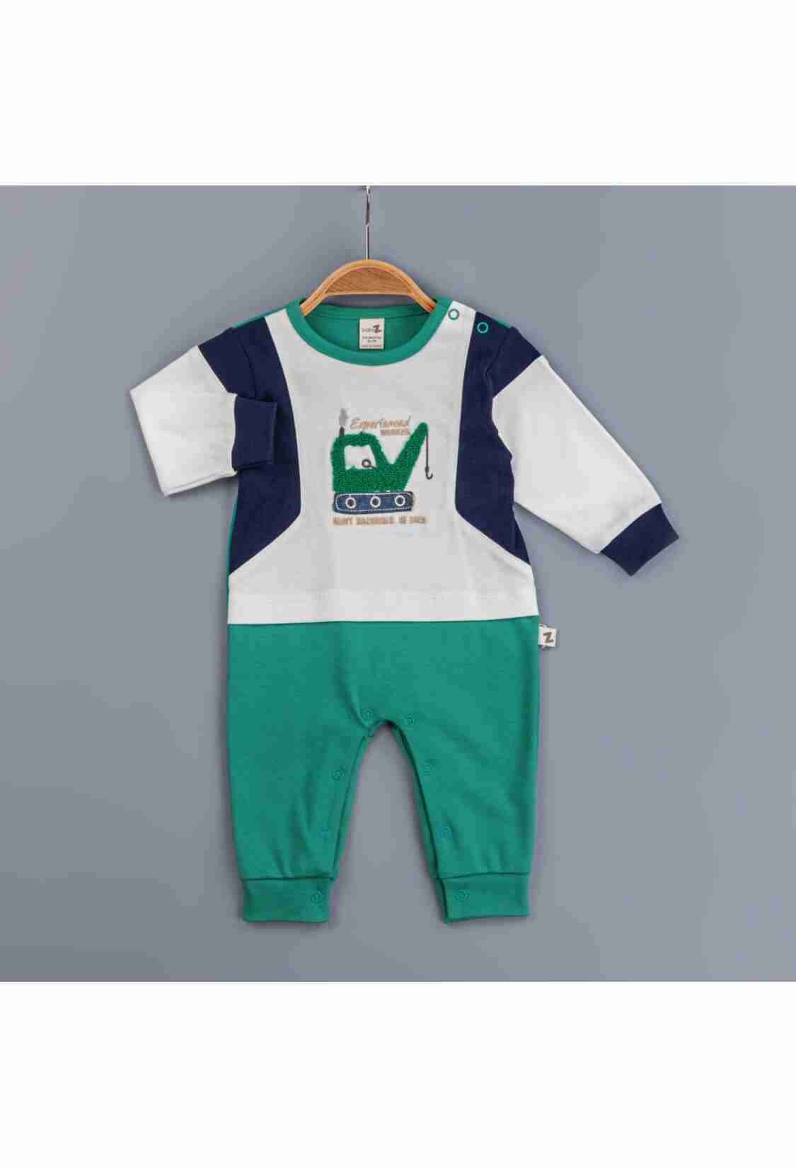 Baby Rompers and Overalls - Toptan Erkek Bebek Tulum 3-12M 1097-4348 - Brand: BabyZ - Kids & Bby Clothes From TheBS Kids Turkey
