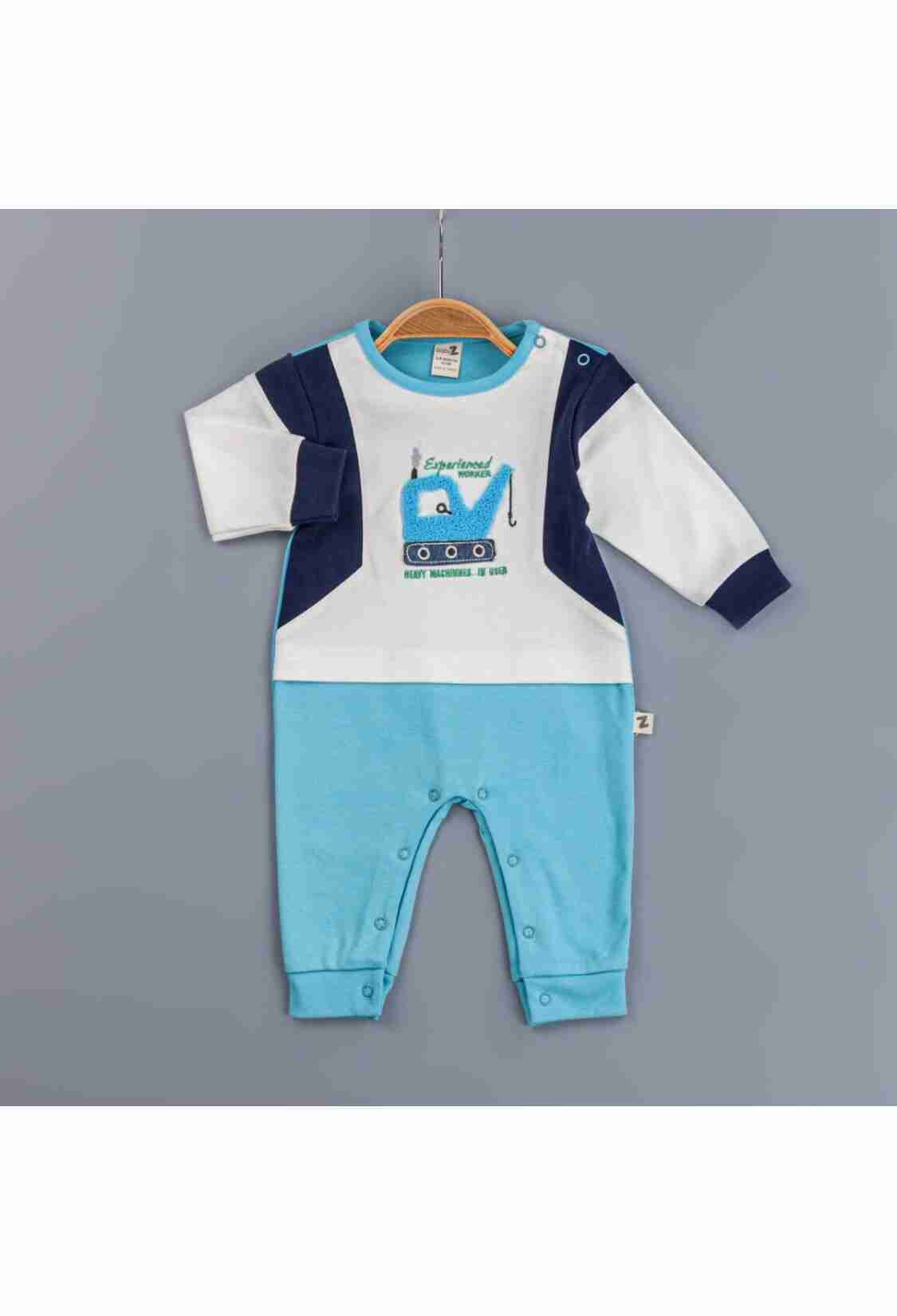 Baby Rompers and Overalls - Toptan Erkek Bebek Tulum 3-12M 1097-4348 - Brand: BabyZ - Kids & Bby Clothes From TheBS Kids Turkey