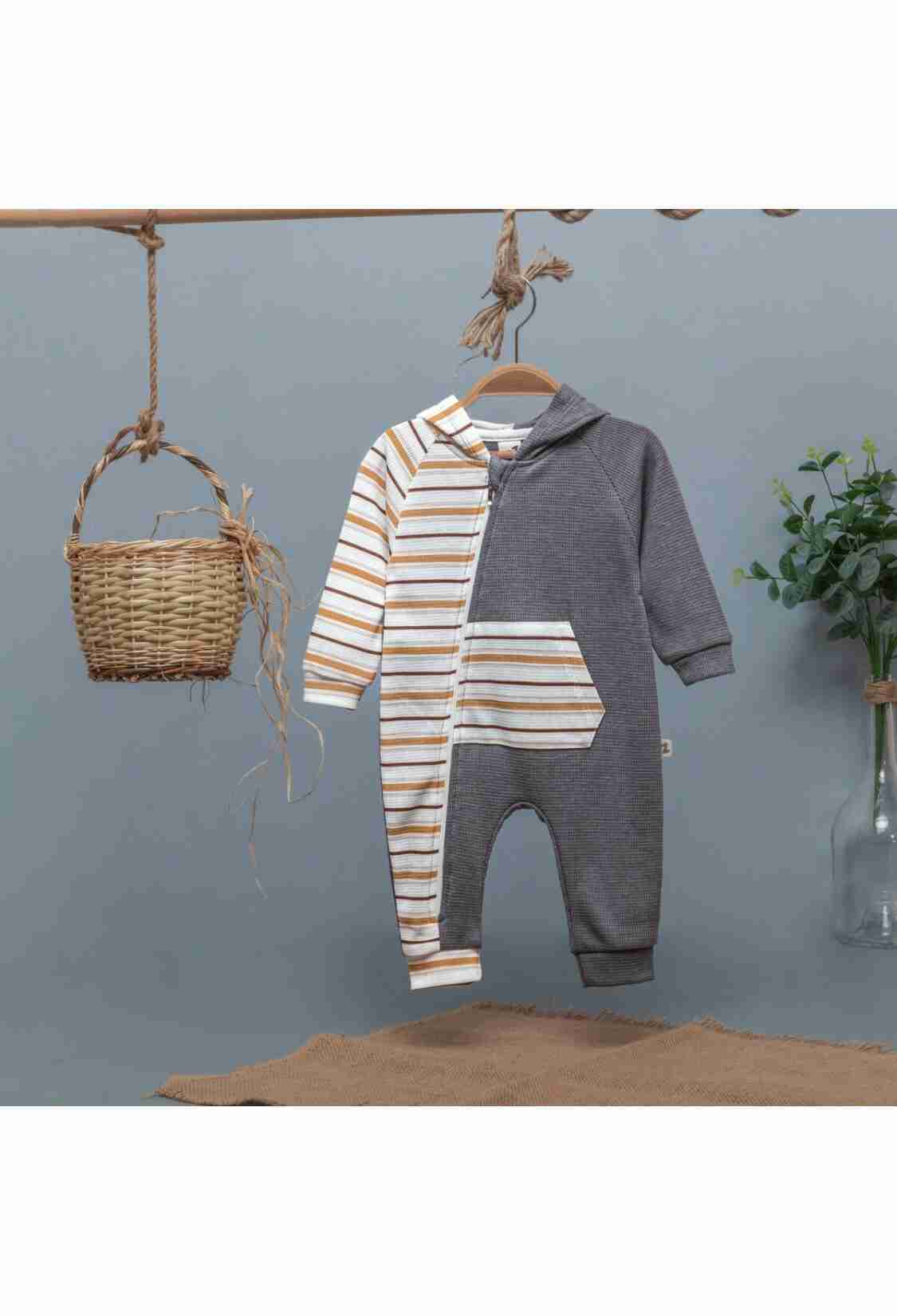Baby Rompers and Overalls - Toptan Erkek Bebek Tulum 3-12M 1097-4350 - Brand: BabyZ - Kids & Bby Clothes From TheBS Kids Turkey