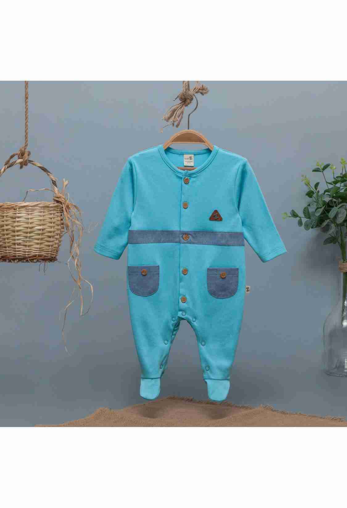 Baby Rompers and Overalls - Toptan Erkek Bebek Tulum 3-12M 1097-4358 - Brand: BabyZ - Kids & Bby Clothes From TheBS Kids Turkey