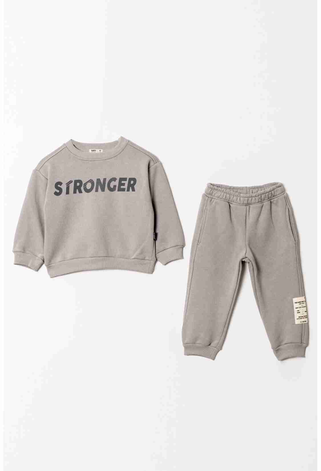 Boys' Sets - Toptan Erkek Çocuk 2'li Basic Eşofman Takım 2-5Y 1099-0879 - Brand: Tuffy - Kids & Bby Clothes From TheBS Kids Turkey