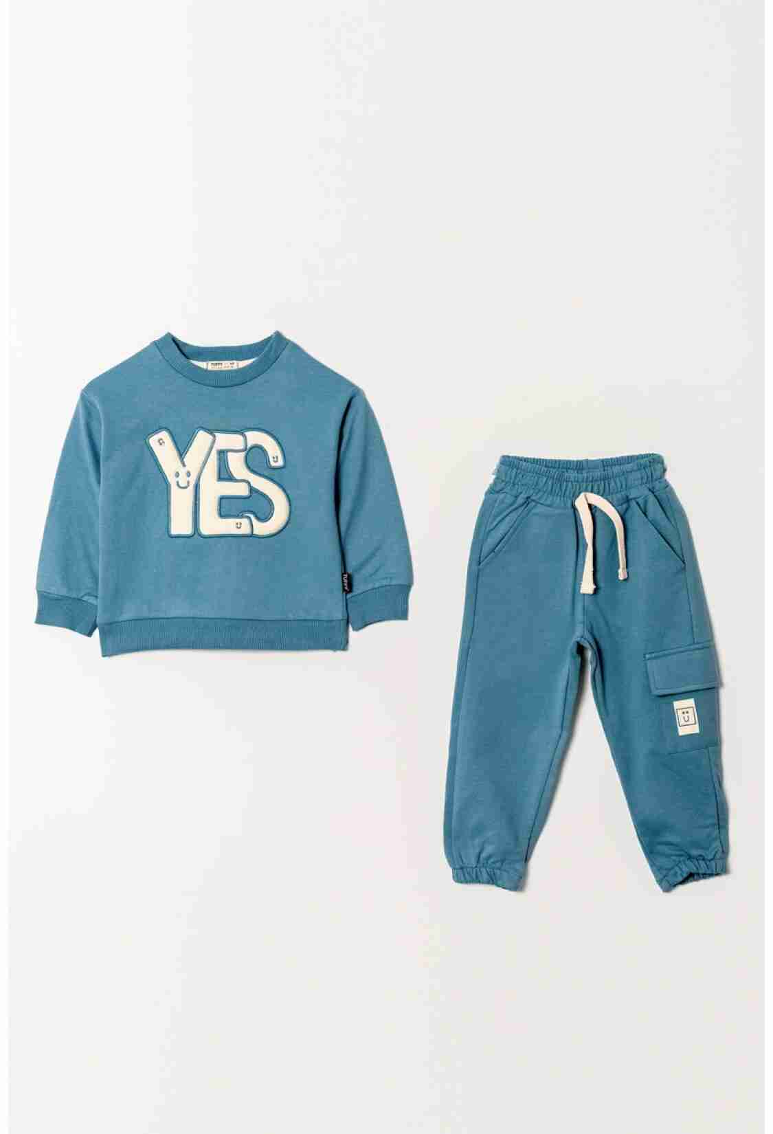 Boys' Sets - Toptan Erkek Çocuk 2'li Eşofman Takım 2-5Y 1099-0852 - Brand: Tuffy - Kids & Bby Clothes From TheBS Kids Turkey