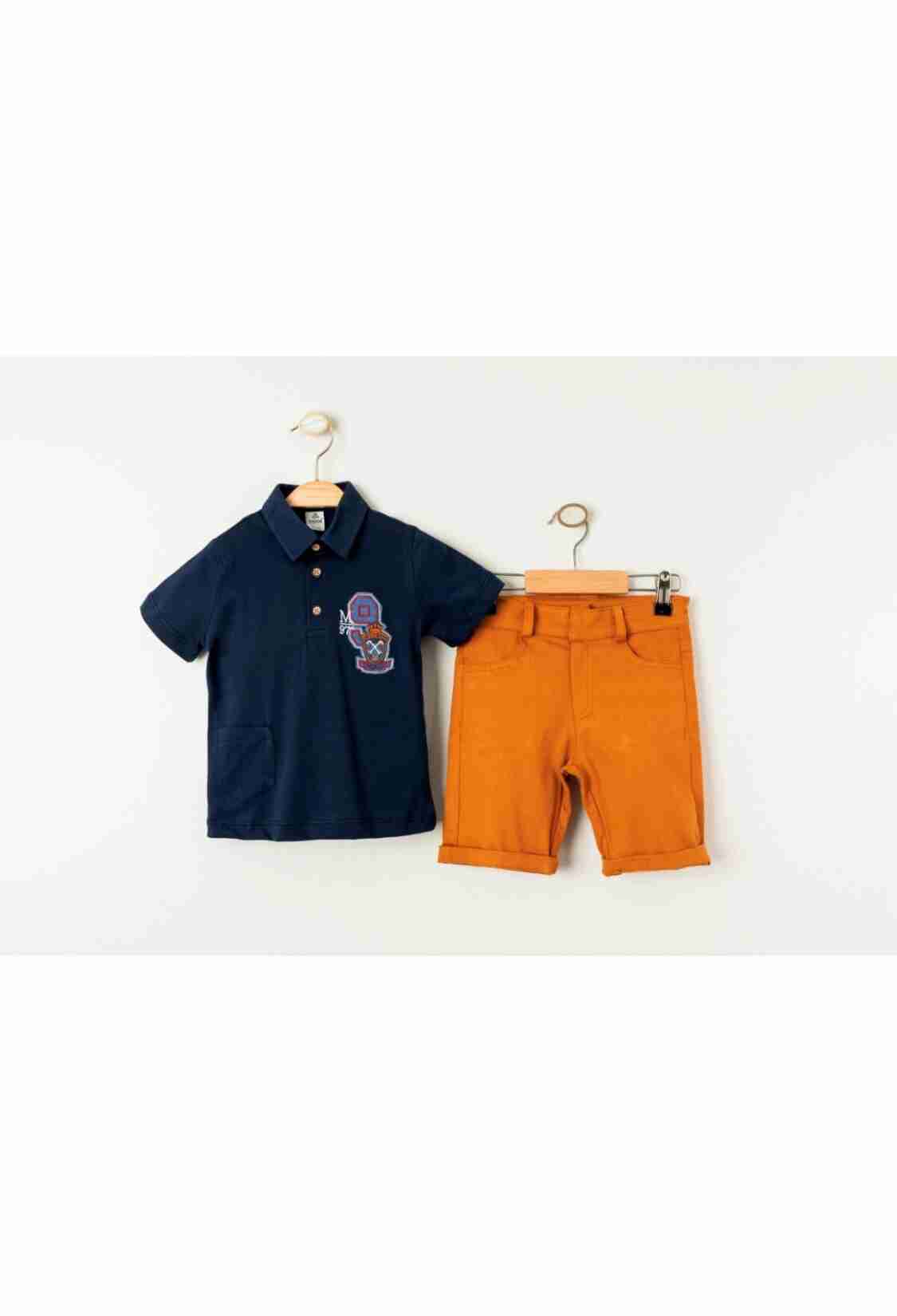 Boys' Sets - Toptan Erkek Çocuk 2'li Tişört ve Şort Takımı 1-4Y 2036-23410 - Brand: Cool Exclusive - Kids & Bby Clothes From TheBS Kids Turkey
