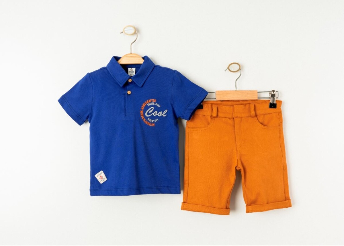 Boys' Sets - Toptan Erkek Çocuk 2'li Tişört ve Şort Takımı 5-8Y 2036-23407 - Brand: Cool Exclusive - Kids & Bby Clothes From TheBS Kids Turkey