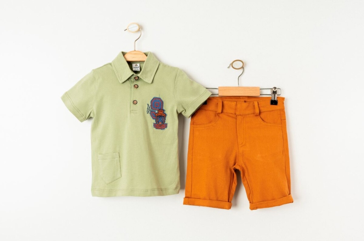 Boys' Sets - Toptan Erkek Çocuk 2'li Tişört ve Şort Takımı 5-8Y 2036-23411 - Brand: Cool Exclusive - Kids & Bby Clothes From TheBS Kids Turkey