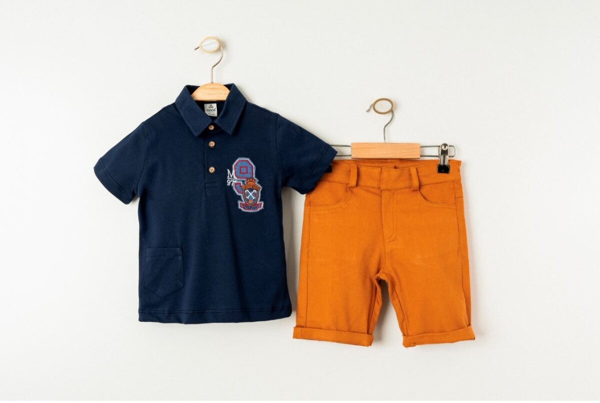 Boys' Sets - Toptan Erkek Çocuk 2'li Tişört ve Şort Takımı 5-8Y 2036-23411 - Brand: Cool Exclusive - Kids & Bby Clothes From TheBS Kids Turkey