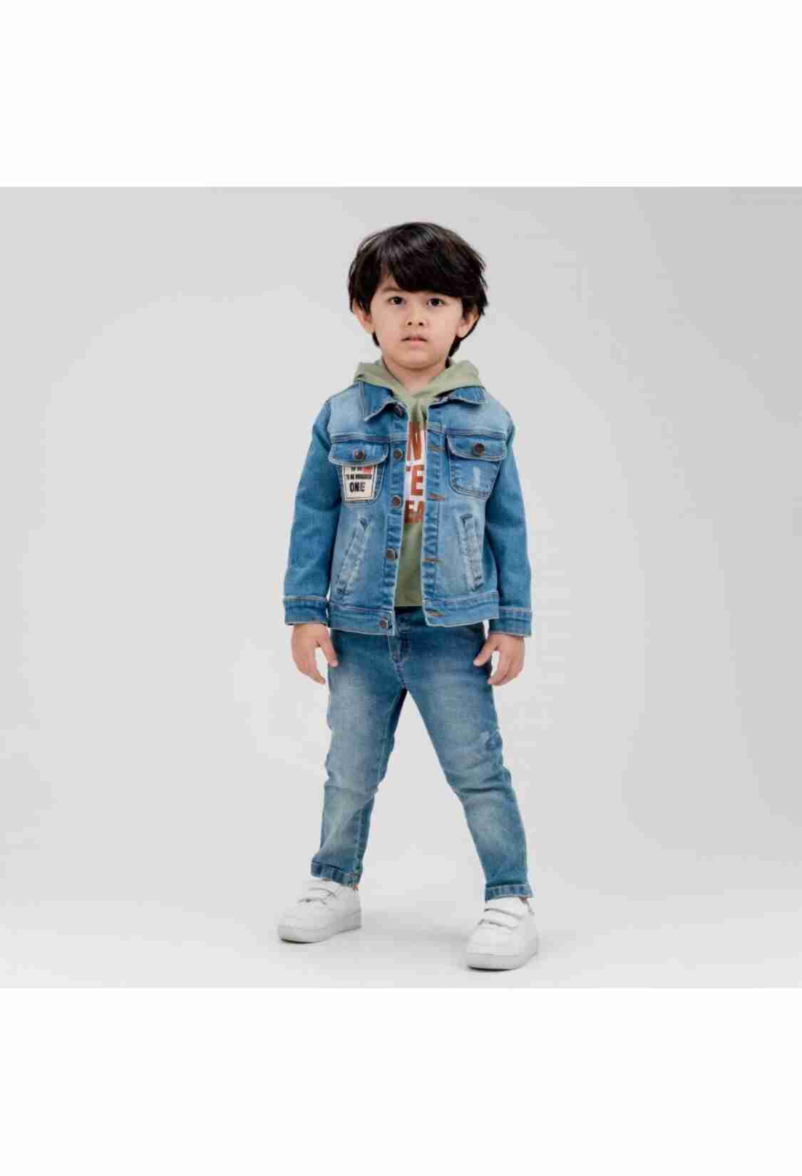Boys' Sets - Toptan Erkek Çocuk 3' lü Ceket Badi Pantolon Takım 1-4Y 2036-22682 - Brand: Cool Exclusive - Kids & Bby Clothes From TheBS Kids Turkey