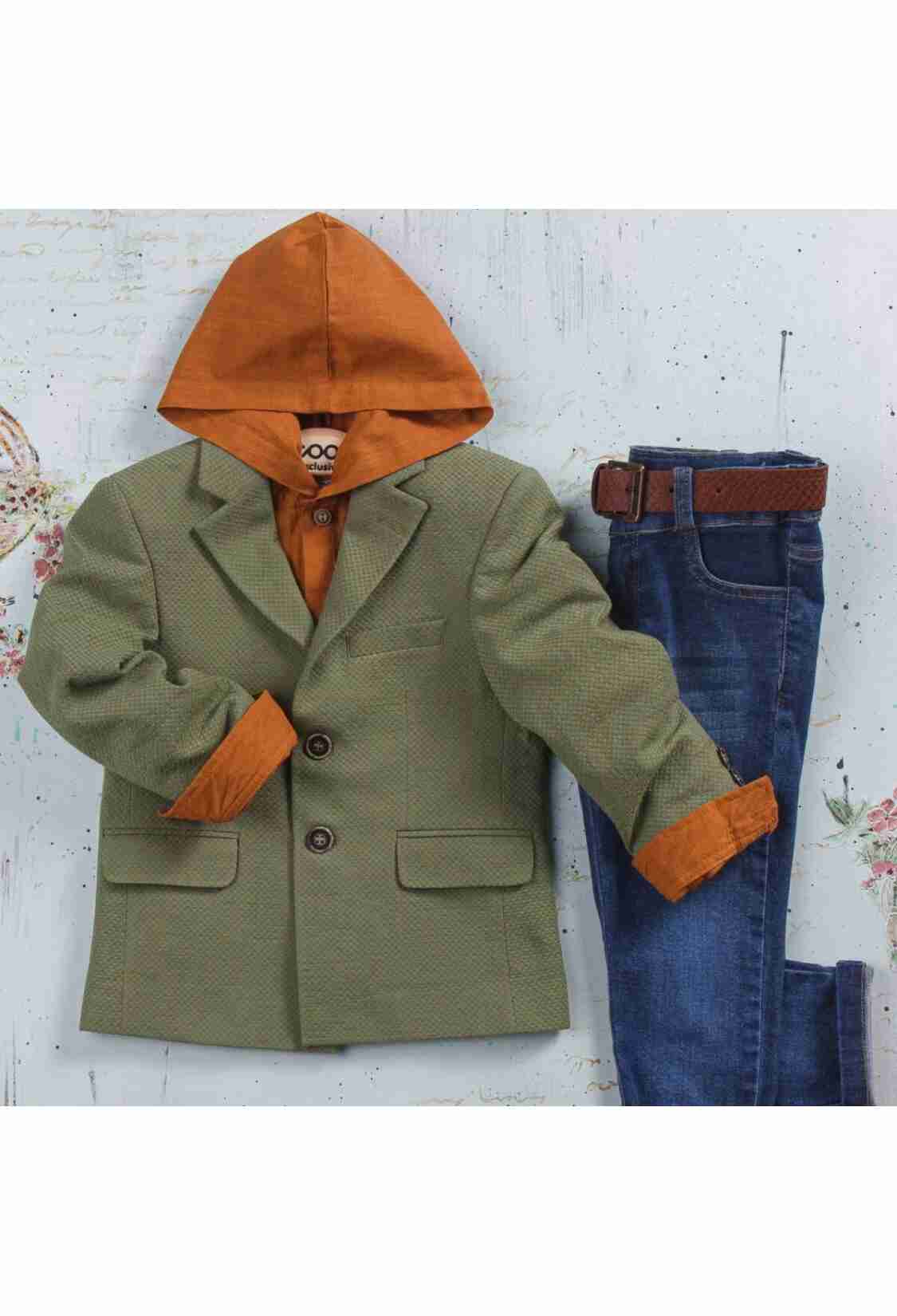 Boys' Sets - Toptan Erkek Çocuk 3'lü Ceket, Gömlek ve Kot Pantolon Takım 1-4Y 2036-16102 - Brand: Cool Exclusive - Kids & Bby Clothes From TheBS Kids Turkey