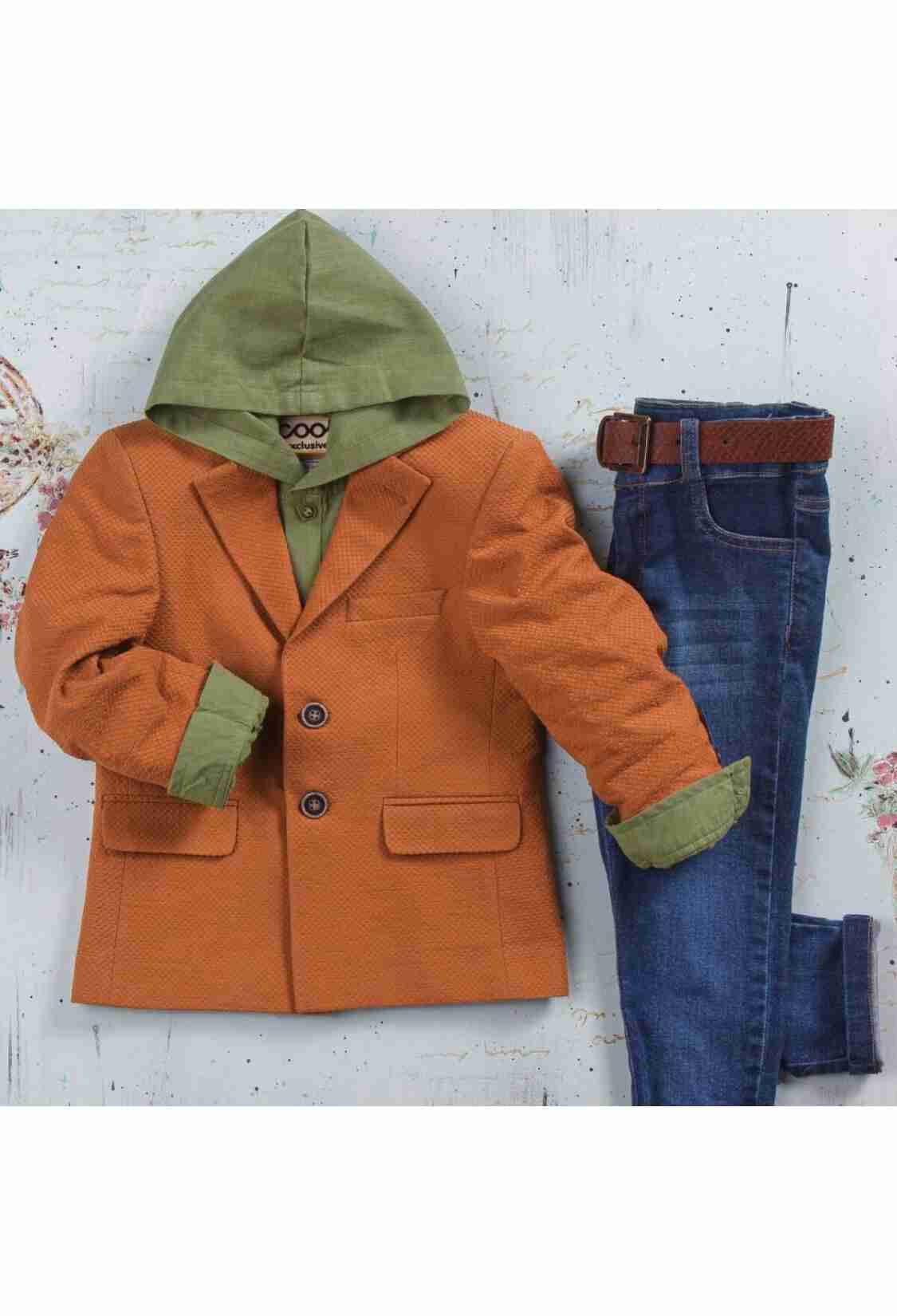 Boys' Sets - Toptan Erkek Çocuk 3'lü Ceket, Gömlek ve Kot Pantolon Takım 1-4Y 2036-16102 - Brand: Cool Exclusive - Kids & Bby Clothes From TheBS Kids Turkey