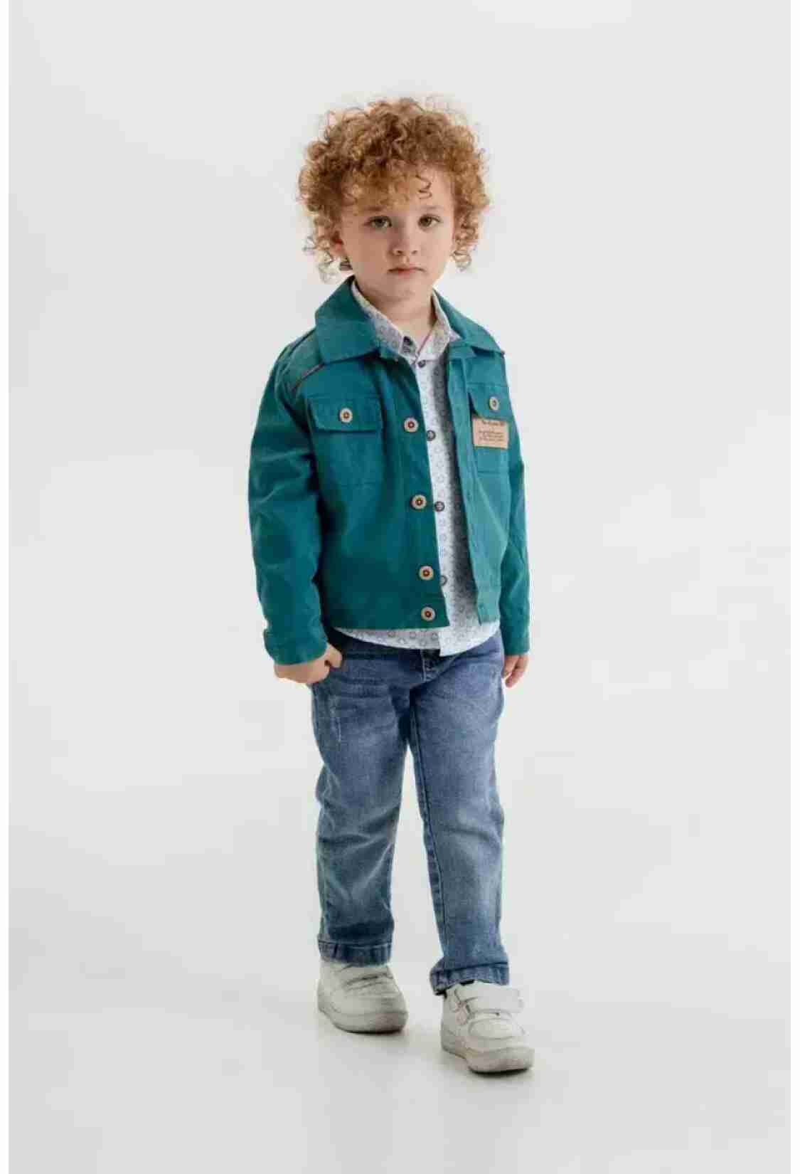 Boys' Sets - Toptan Erkek Çocuk 3'lü Ceket, Gömlek ve Pantolon Takım 1-4Y 2036-28076 - Brand: Cool Exclusive - Kids & Bby Clothes From TheBS Kids Turkey