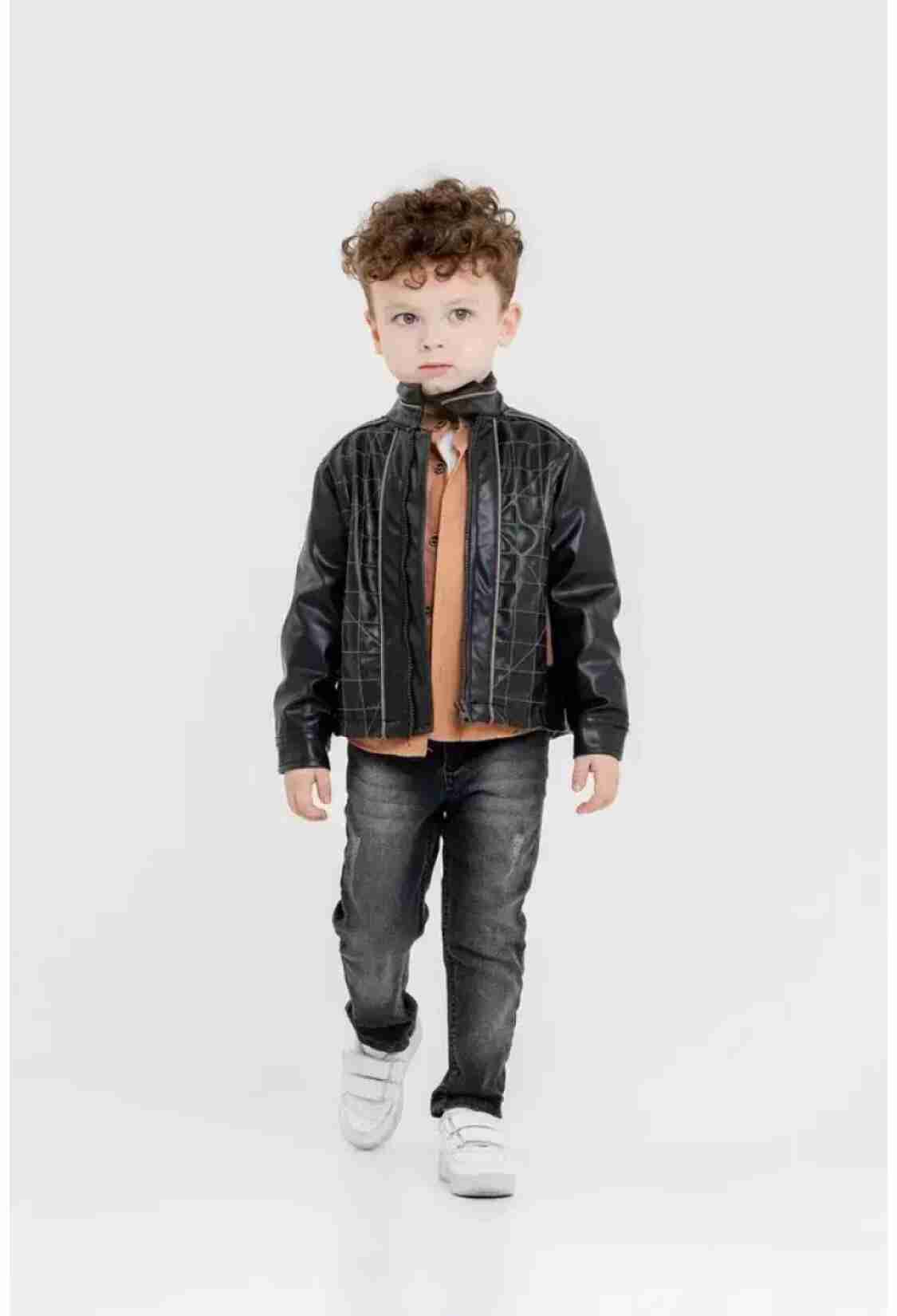 Boys' Sets - Toptan Erkek Çocuk 3'lü Ceket, Gömlek ve Pantolon Takımı 1-4Y 2036-26088 - Brand: Cool Exclusive - Kids & Bby Clothes From TheBS Kids Turkey