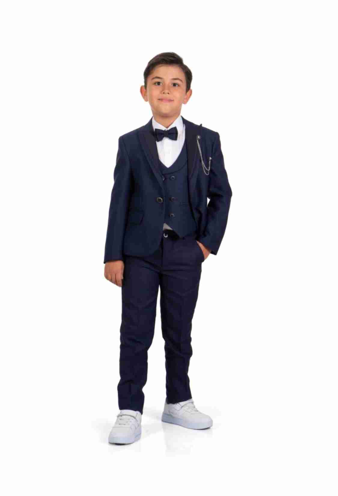 Boys' Sets - Toptan Erkek Çocuk Ceket, Gömlek ve Pantolon Takım 7-10Y 1037-5801 - Brand: Messy - Kids & Bby Clothes From TheBS Kids Turkey