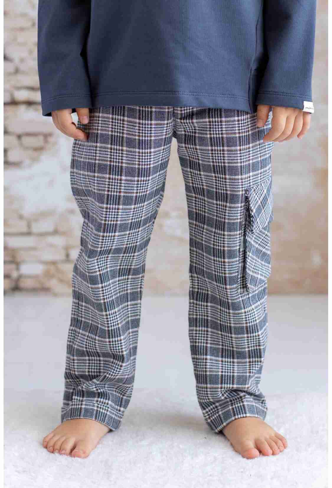 Boys' Trousers - Toptan Erkek Çocuk Ekose Pantolon 5-8Y 1070-252M3KOP01 - Brand: Zeyland - Kids & Bby Clothes From TheBS Kids Turkey
