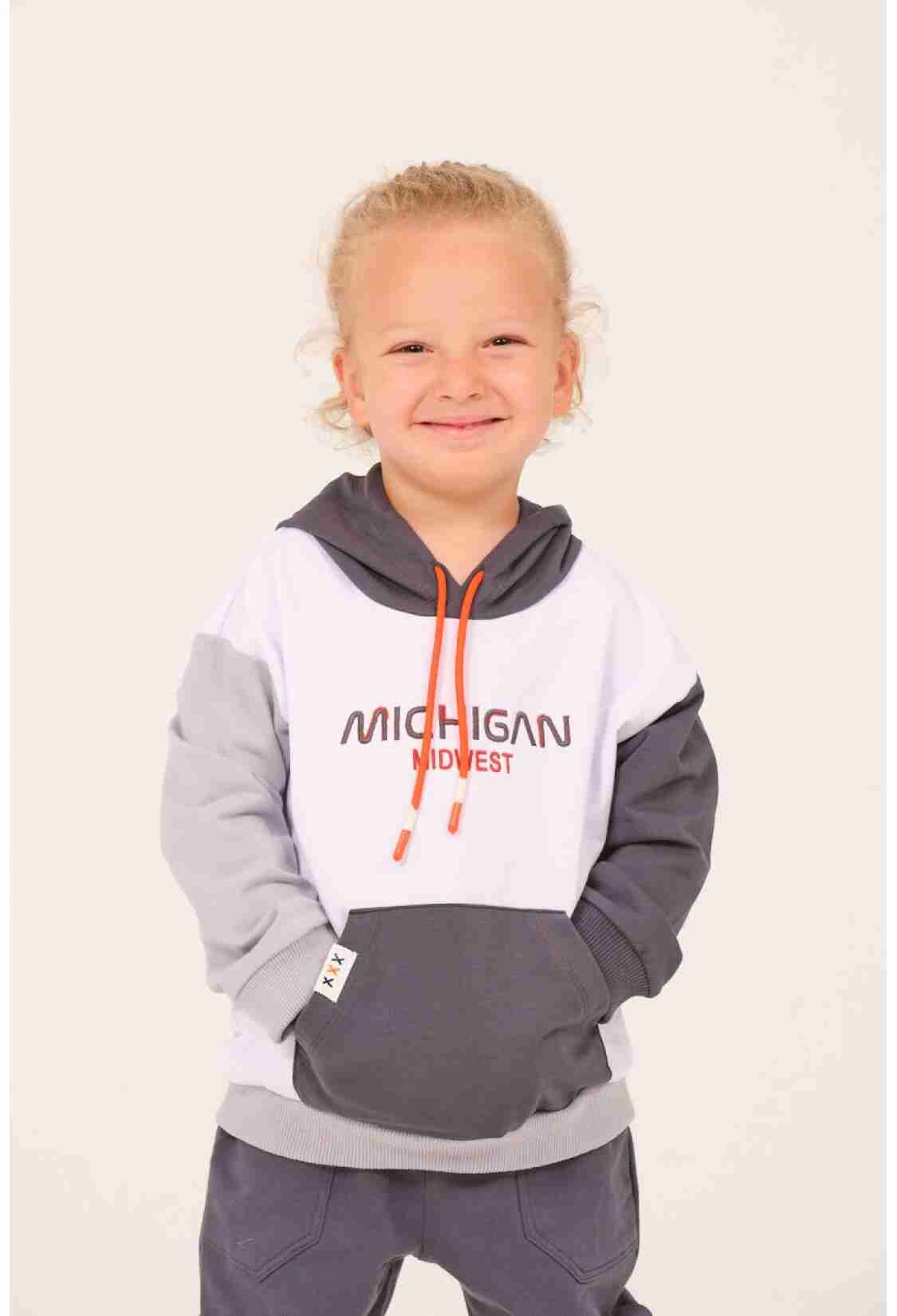 Boys' Tops - Toptan Erkek Çocuk Kapüşonlu Nakışlı Sweatshirt 1-12Y 1070-252Z3EZC63 - Brand: Zeyland - Kids & Bby Clothes From TheBS Kids Turkey