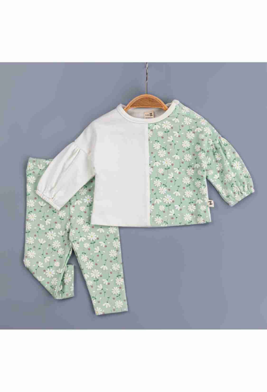 Baby Sets - Toptan Kız Bebek 2'li Takım 6-18M 1097-5750 - Brand: BabyZ - Kids & Bby Clothes From TheBS Kids Turkey