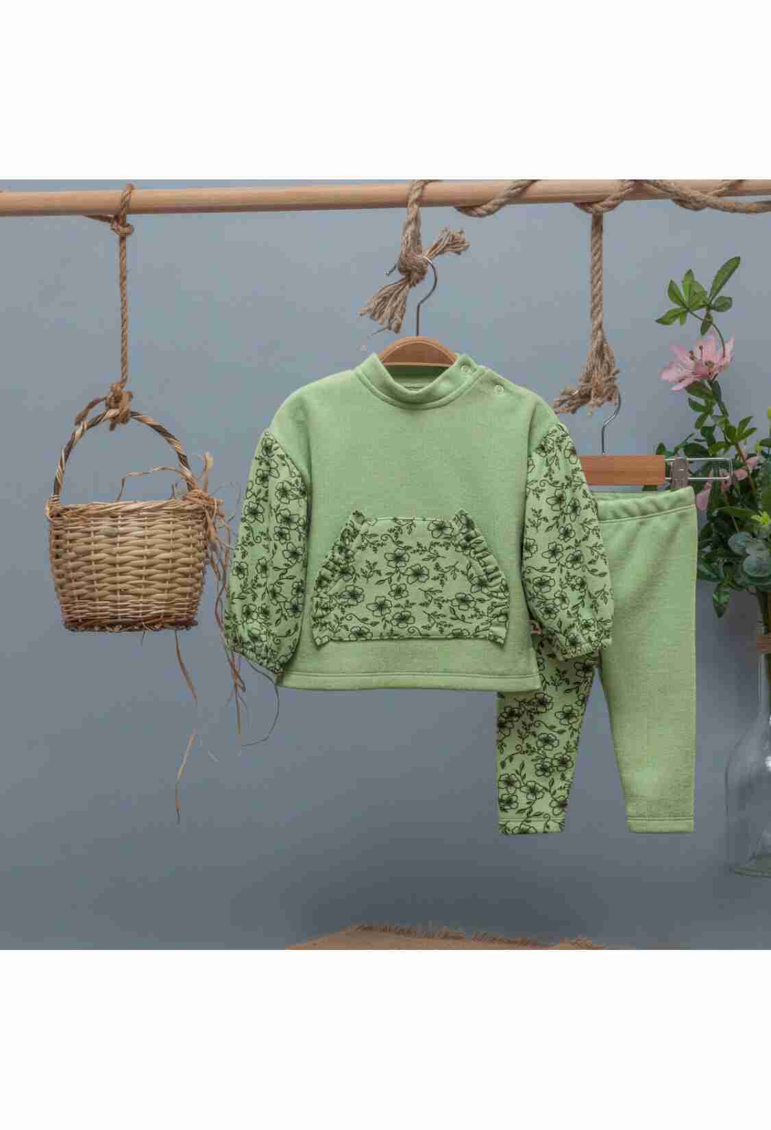 Baby Sets - Toptan Kız Bebek 2'li Takım 6-24M 1097-5767 - Brand: BabyZ - Kids & Bby Clothes From TheBS Kids Turkey