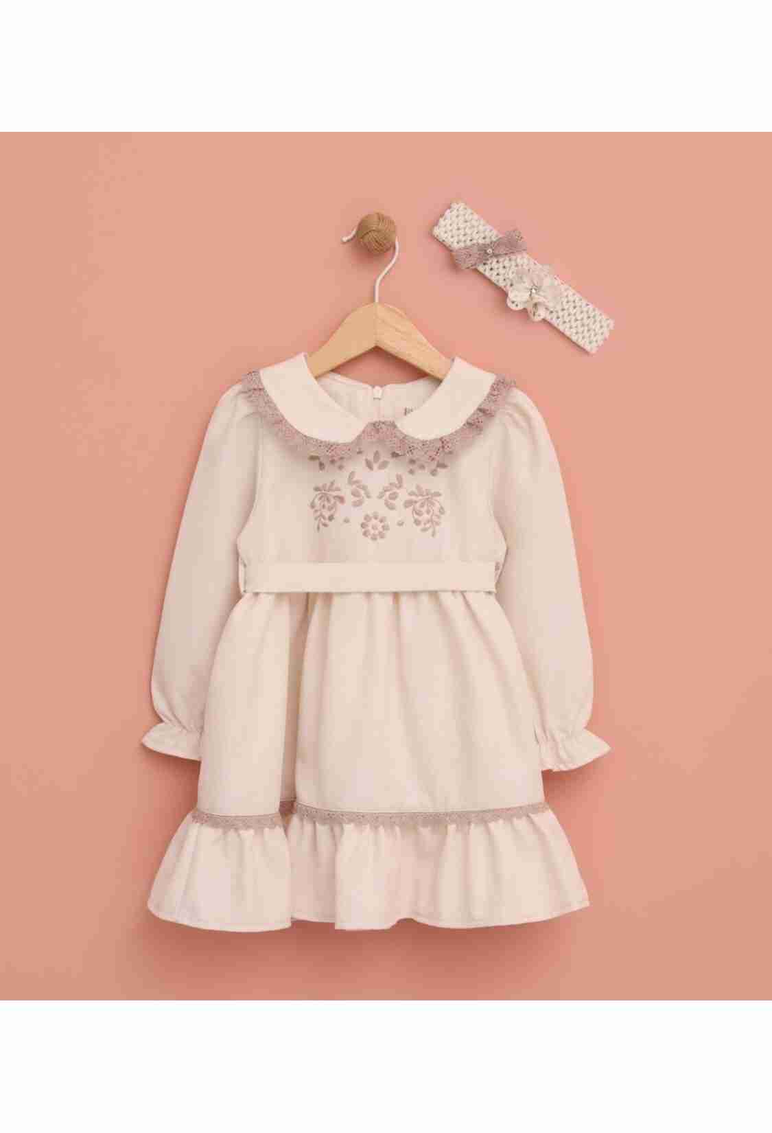 Baby Dress - Toptan Kız Bebek Elbise 9-24M 1049-6536 - Brand: Lilax - Kids & Bby Clothes From TheBS Kids Turkey