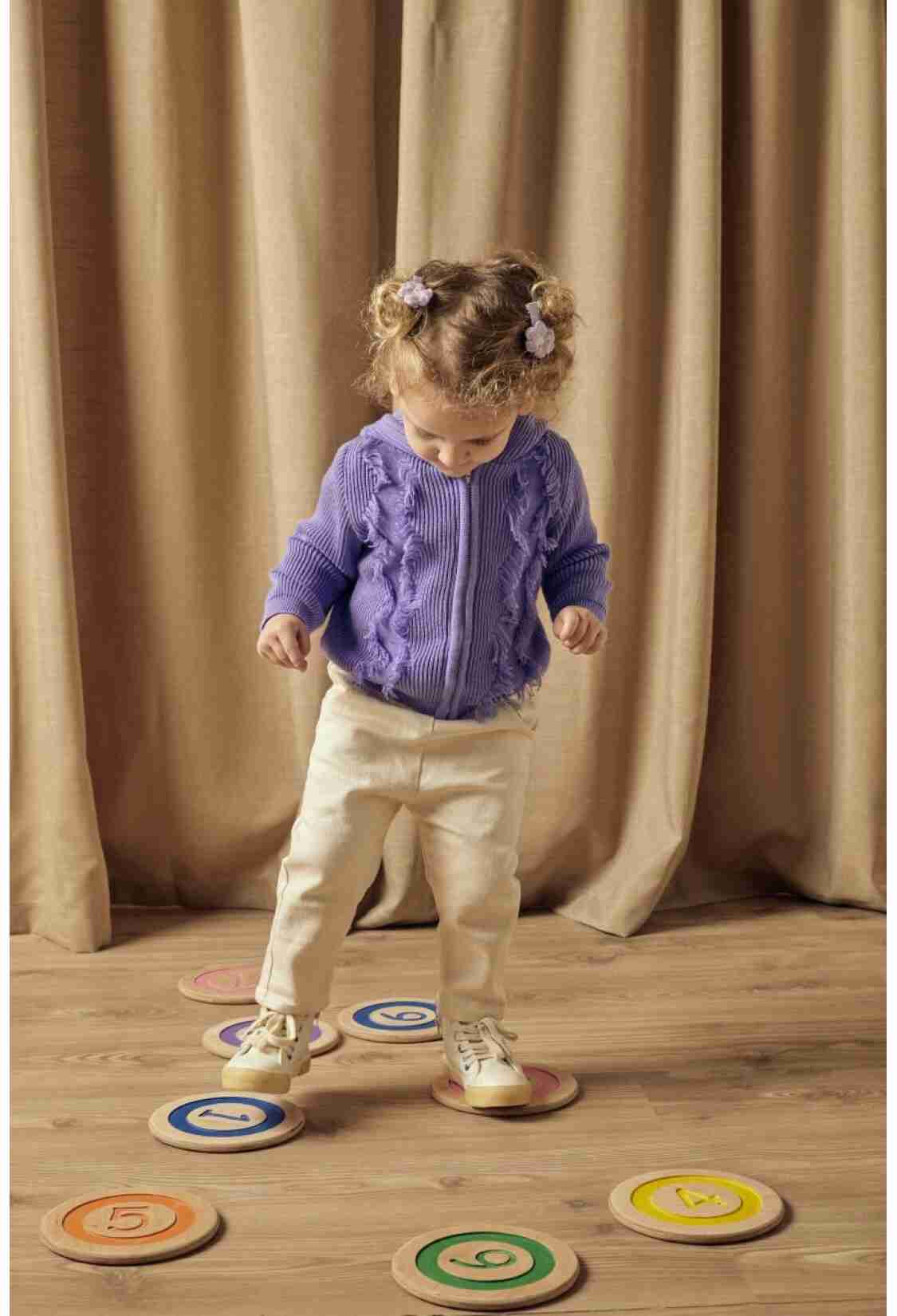- Toptan Kız Bebek Organik Pamuk Kapüşonlu Püsküllü Hırka 6-36M 1061-21162 - Brand: Uludağ Triko - Kids & Bby Clothes From TheBS Kids Turkey