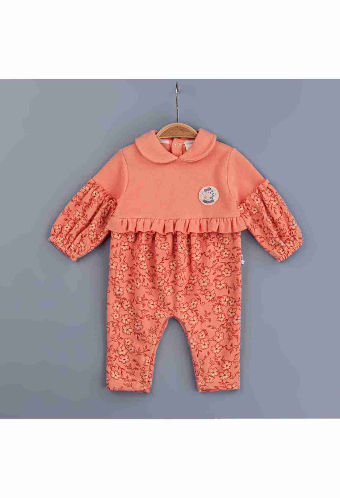 Baby Rompers and Overalls - Toptan Kız Bebek Tulum 3-12M 1097-5416 - Brand: BabyZ - Kids & Bby Clothes From TheBS Kids Turkey