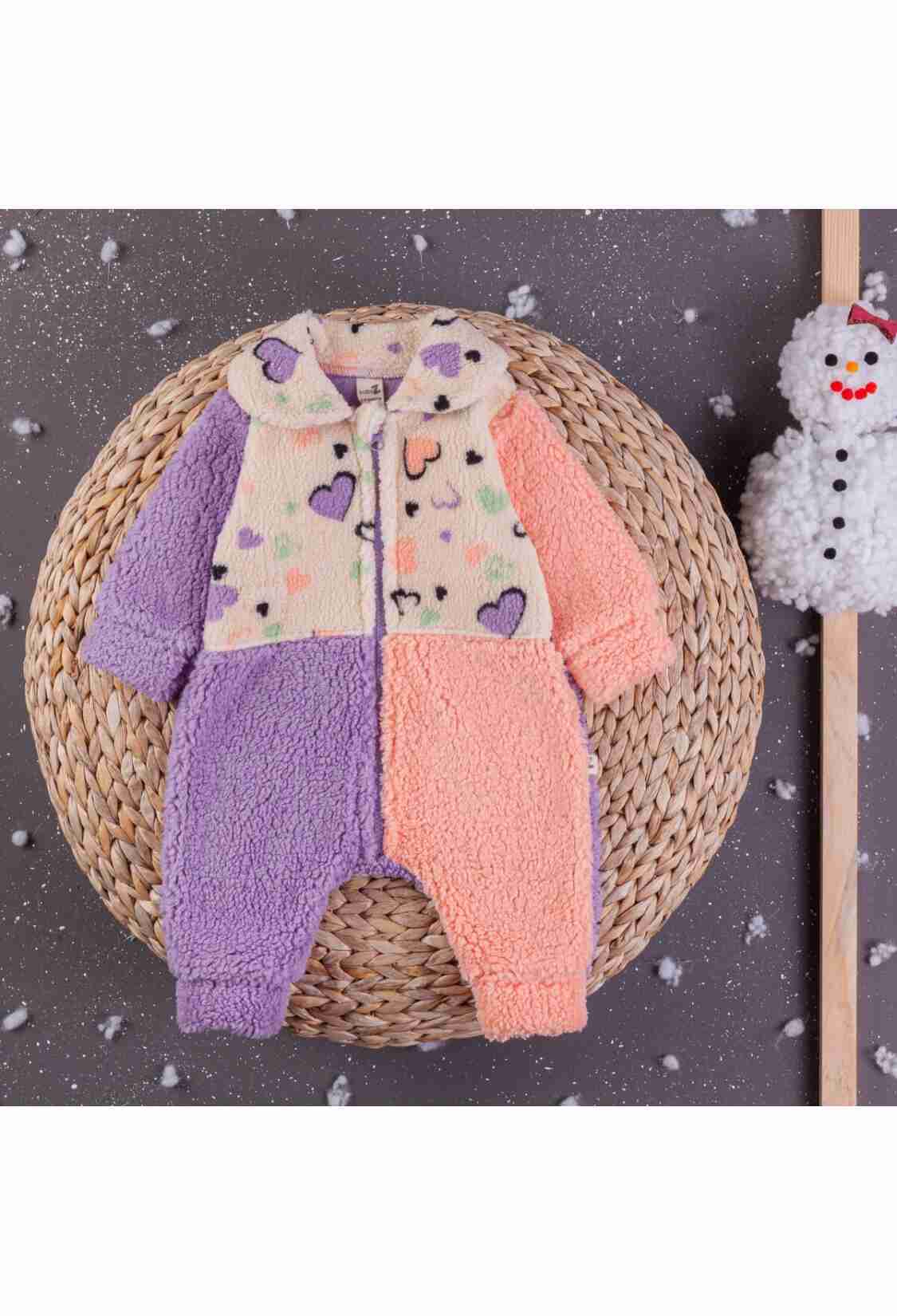 Baby Rompers and Overalls - Toptan Kız Bebek Welsoft Tulum 3-12M 1097-5419 - Brand: BabyZ - Kids & Bby Clothes From TheBS Kids Turkey