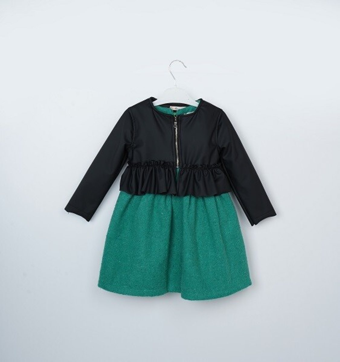 Girl's Dress - Toptan Kız Çocuk 2'li Ceket ve Elbise Takım 3-6Y 1016-23249 - Brand: Büşra Bebe - Kids & Bby Clothes From TheBS Kids Turkey