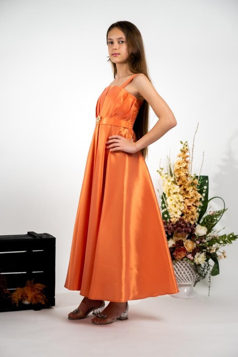 Girl's Dress - Toptan Kız Çocuk Abiye 10-13Y 2003-4818 - Brand: Bertula Kids - Kids & Bby Clothes From TheBS Kids Turkey