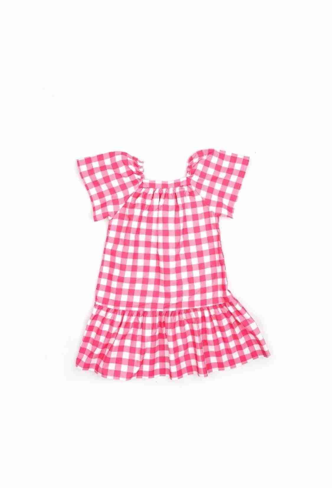 Girl's Dress - Toptan Kız Çocuk Desenli Elbise 7-10Y 1016-23197 - Brand: Büşra Bebe - Kids & Bby Clothes From TheBS Kids Turkey