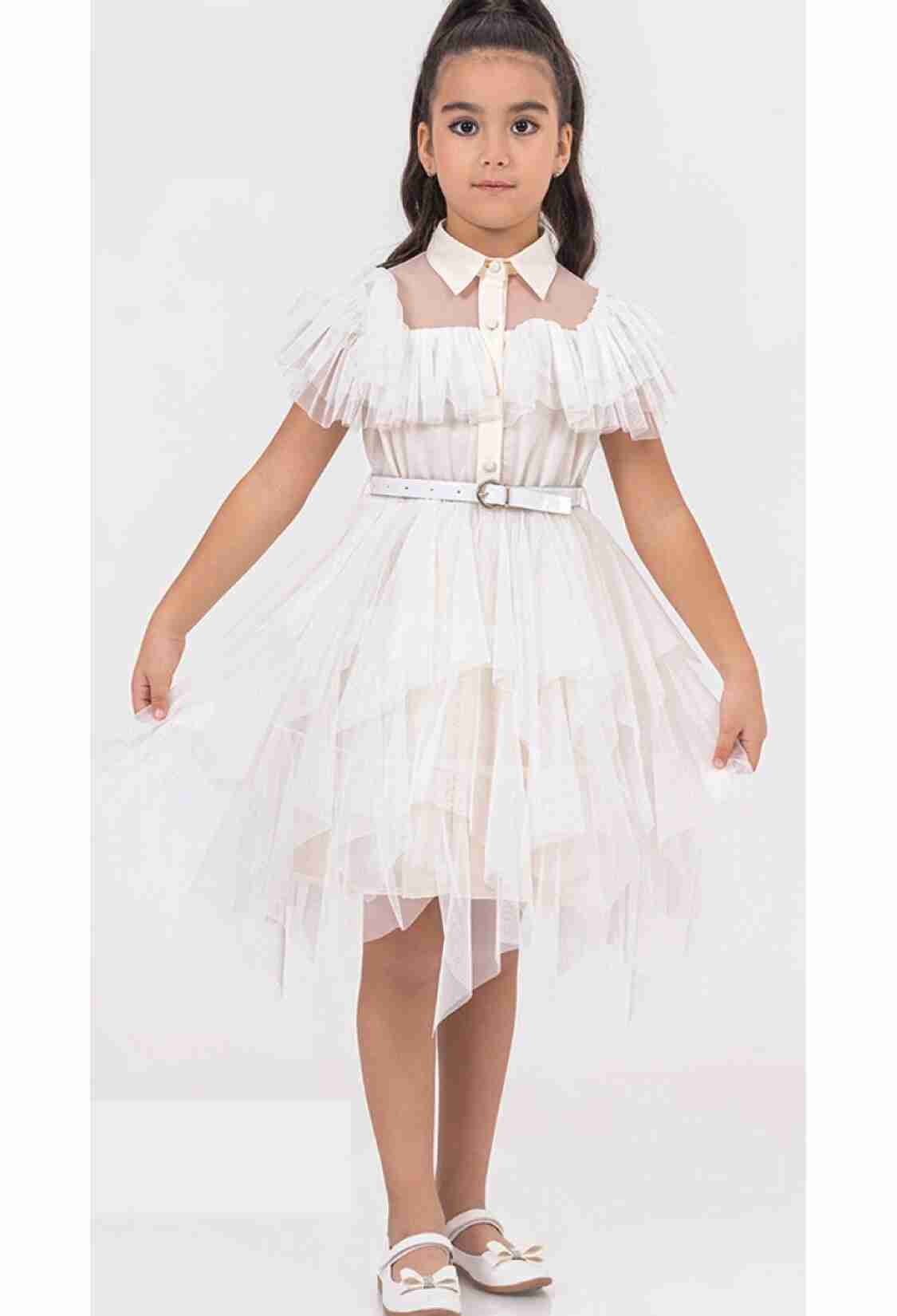 Girl's Dress - Toptan Kız Çocuk Elbise 2-5Y 2008-5520 - Brand: Gocoland - Kids & Bby Clothes From TheBS Kids Turkey