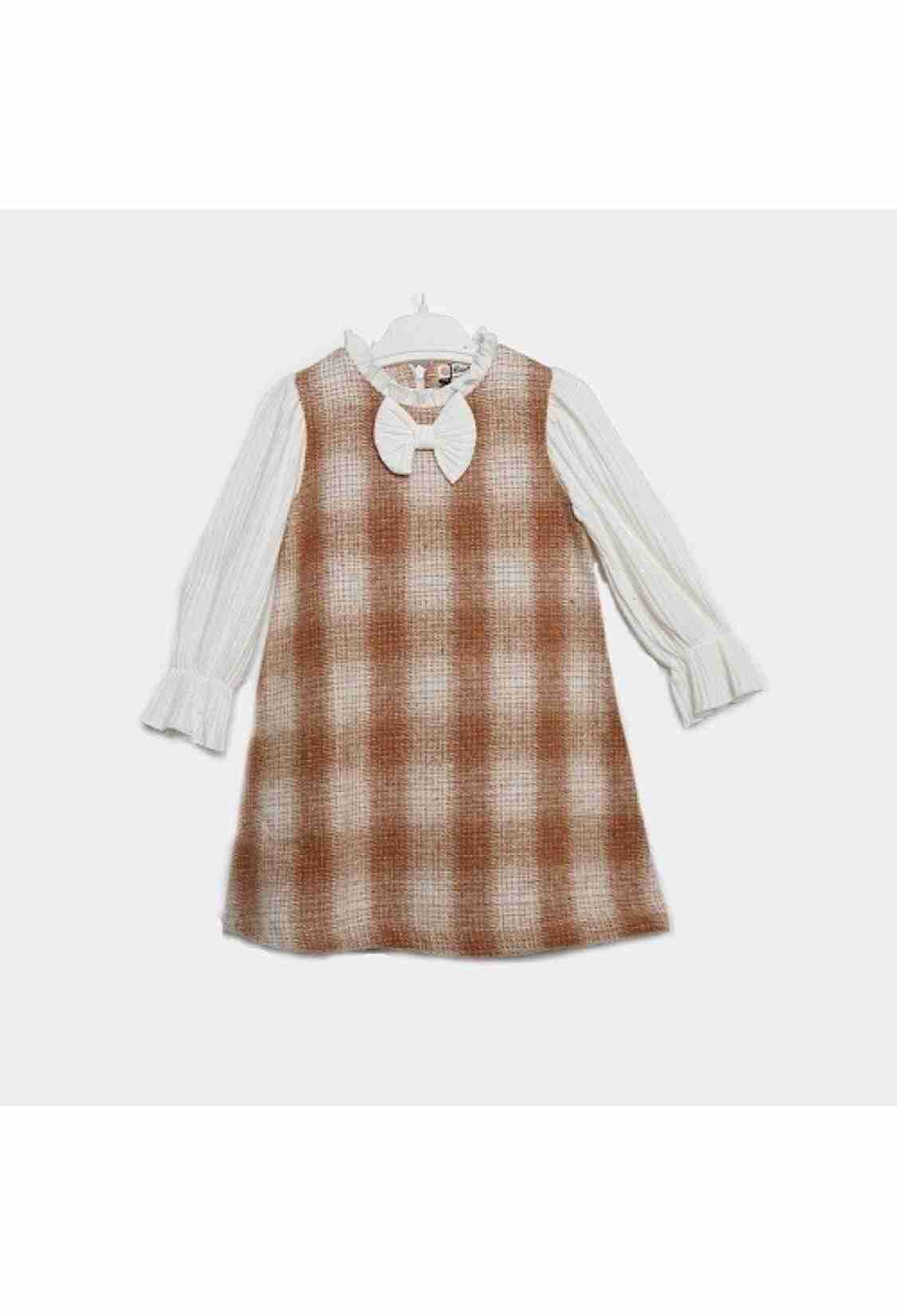 Girl's Dress - Toptan Kız Çocuk Elbise 3-6Y 1016-23230 - Brand: Büşra Bebe - Kids & Bby Clothes From TheBS Kids Turkey