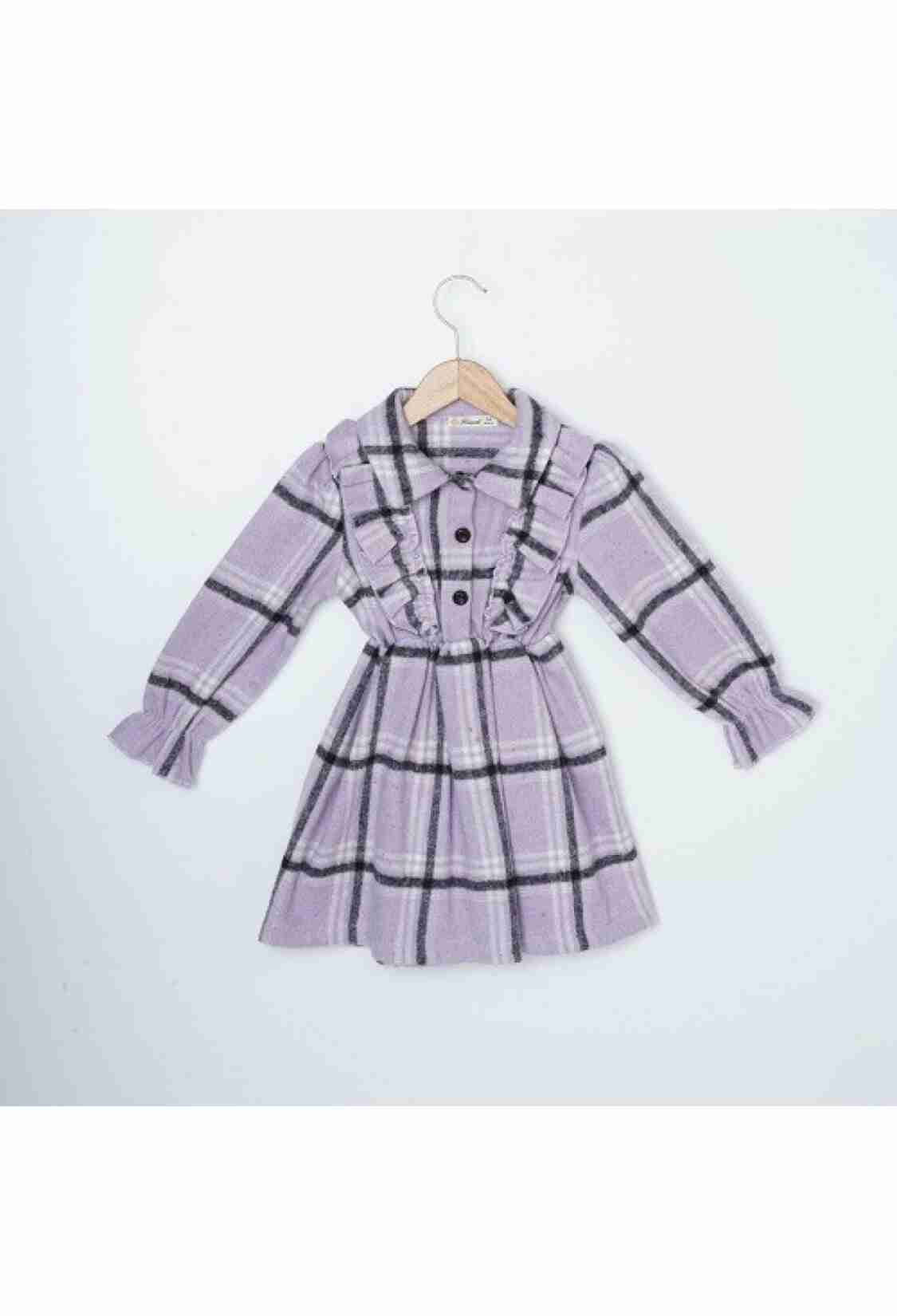 Girl's Dress - Toptan Kız Çocuk Elbise 3-6Y 1016-23240 - Brand: Büşra Bebe - Kids & Bby Clothes From TheBS Kids Turkey