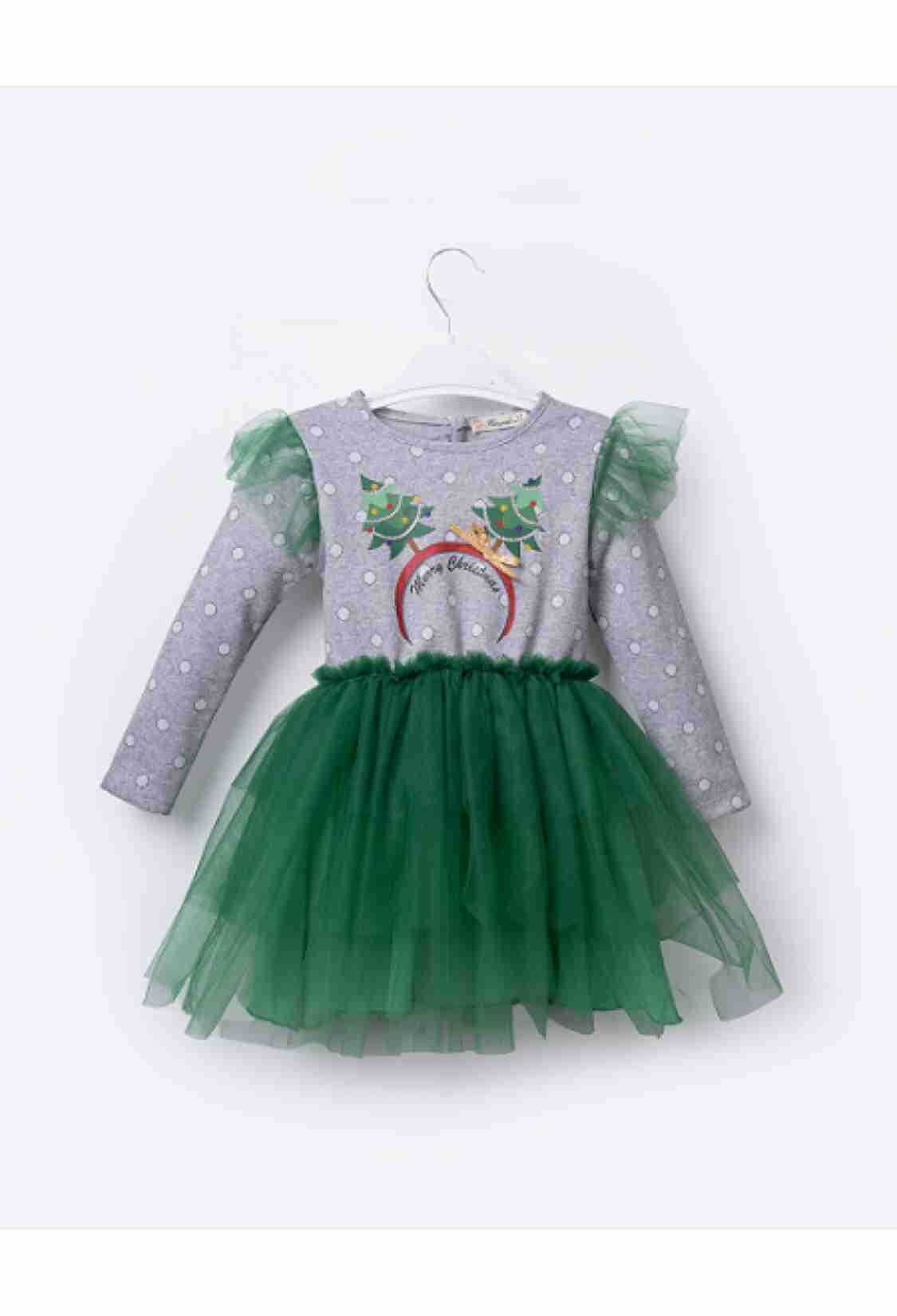 Girl's Dress - Toptan Kız Çocuk Elbise 3-6Y 1016-23259 - Brand: Büşra Bebe - Kids & Bby Clothes From TheBS Kids Turkey