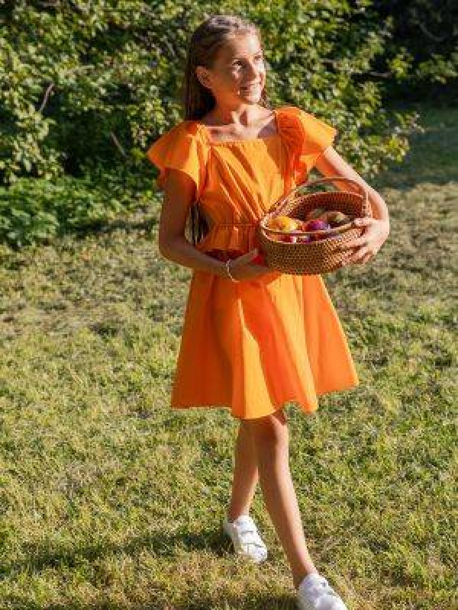 Girl’s Dress – Toptan Kız Çocuk Elbise 4-12Y 1083-DSL0152 – Brand: Sheshe – Kids & Bby Clothes From TheBS Kids Turkey