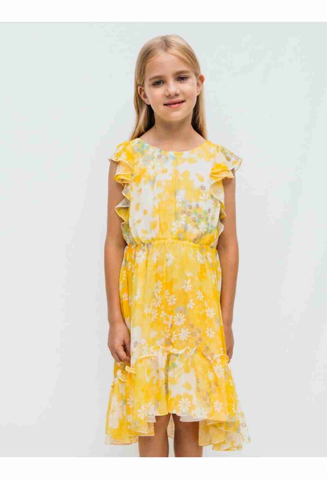 Girl's Dress - Toptan Kız Çocuk Elbise 4-12Y 1083-DSL0166 - Brand: Sheshe - Kids & Bby Clothes From TheBS Kids Turkey