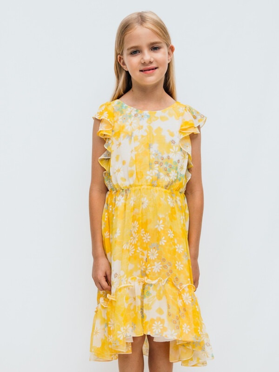 Girl's Dress - Toptan Kız Çocuk Elbise 4-12Y 1083-DSL0166 - Brand: Sheshe - Kids & Bby Clothes From TheBS Kids Turkey