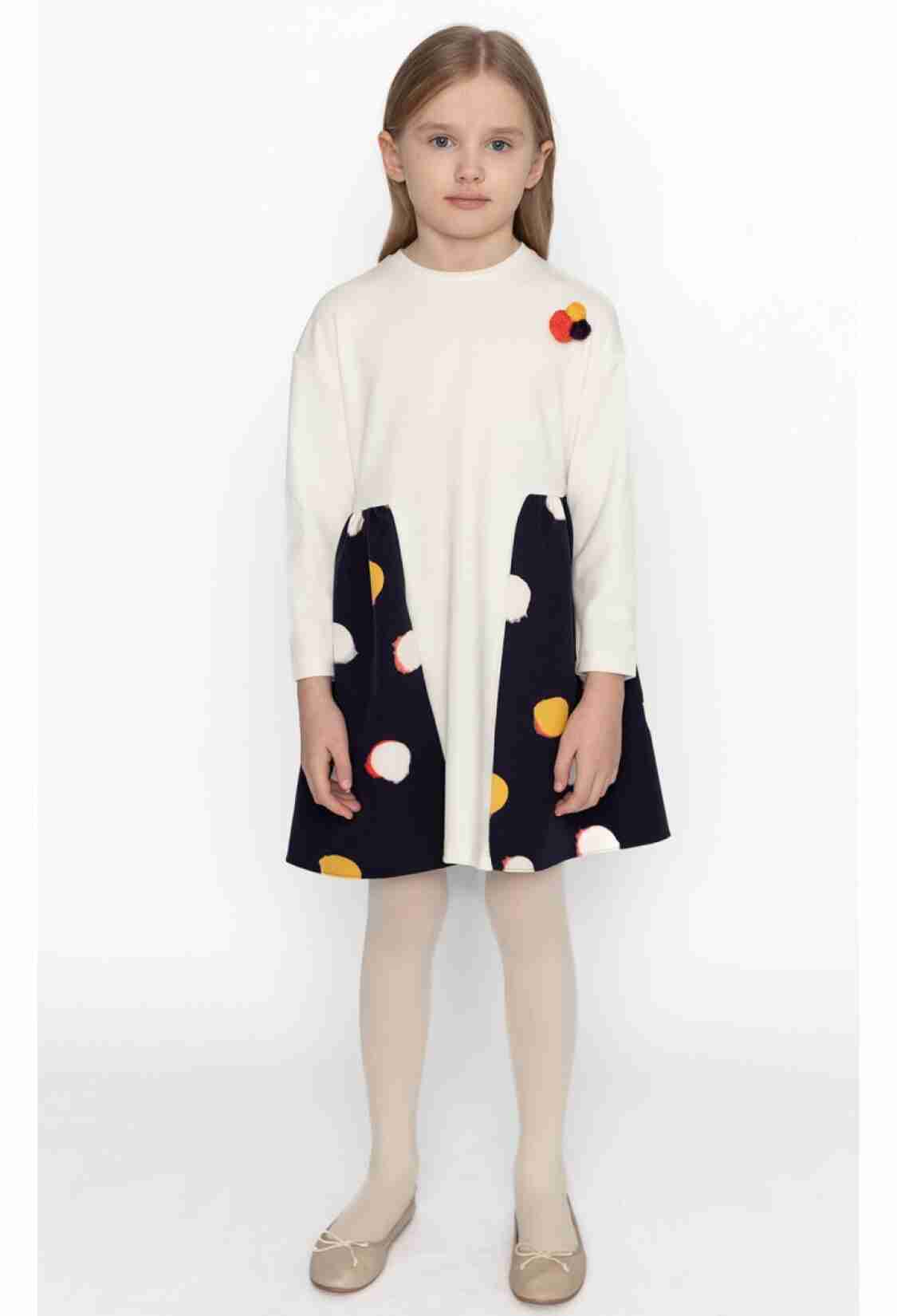 Girl's Dress - Toptan Kız Çocuk Elbise 4-12Y 1083-DSL0350 - Brand: Sheshe - Kids & Bby Clothes From TheBS Kids Turkey