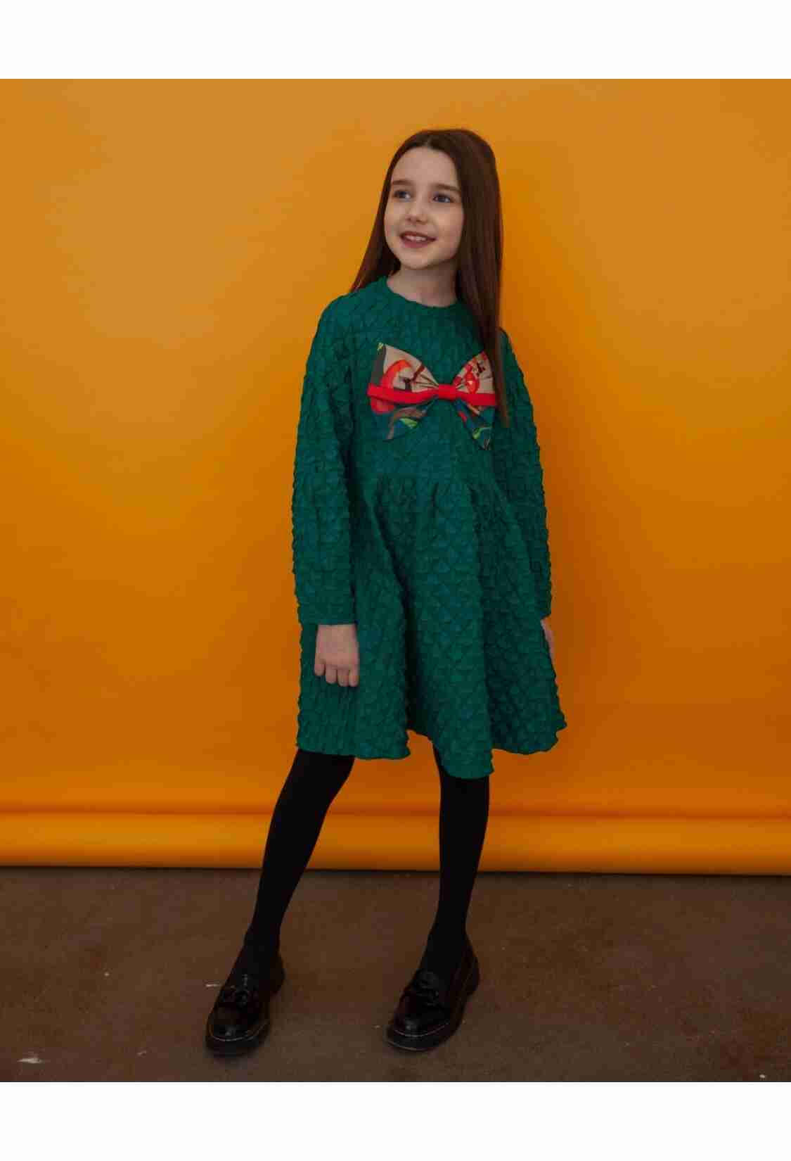 Girl's Dress - Toptan Kız Çocuk Elbise 4-14Y 2012-DS02021 - Brand: LiaLea - Kids & Bby Clothes From TheBS Kids Turkey