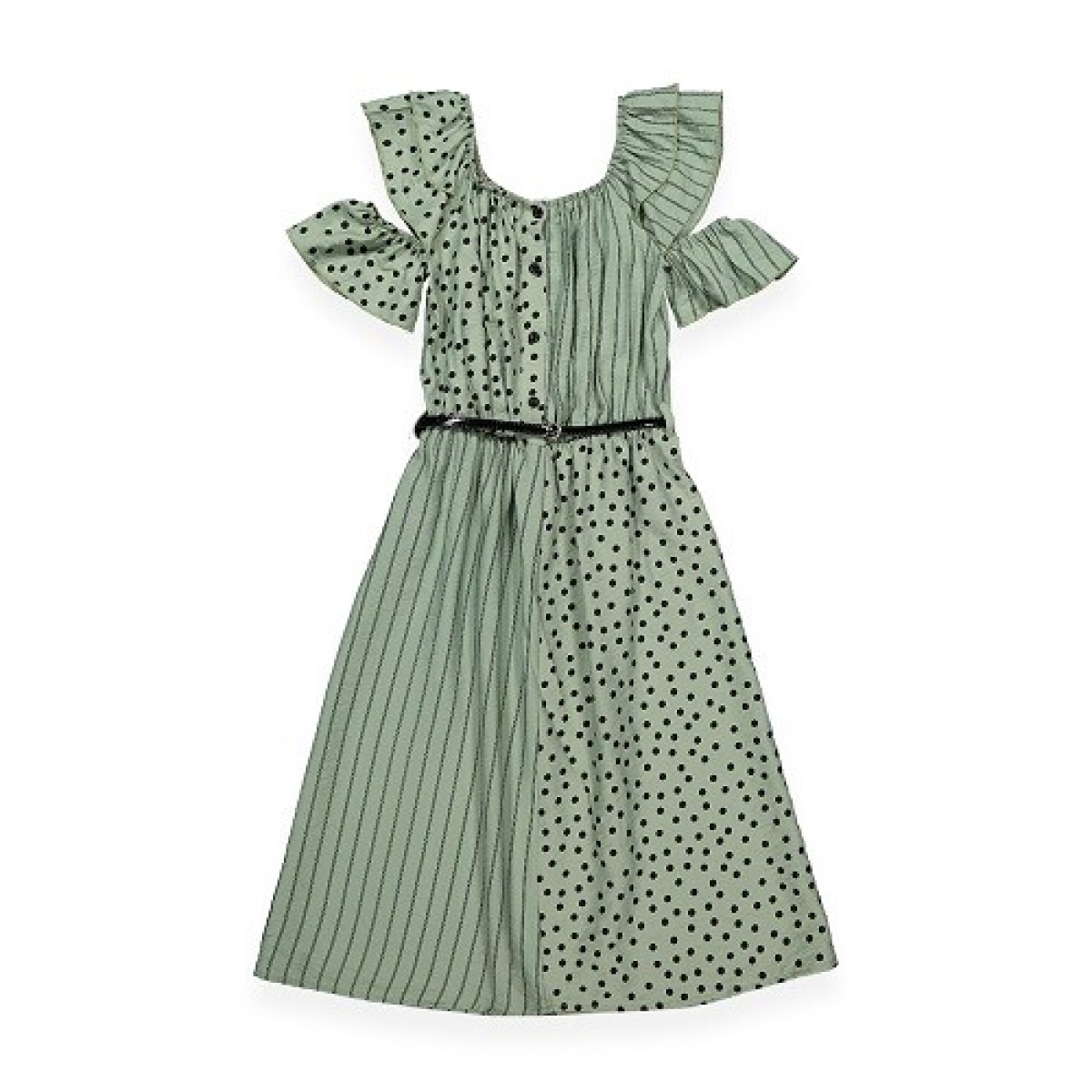 Girl's Dress - Toptan Kız Çocuk Elbise 7-10Y 1016-211012 - Brand: Büşra Bebe - Kids & Bby Clothes From TheBS Kids Turkey