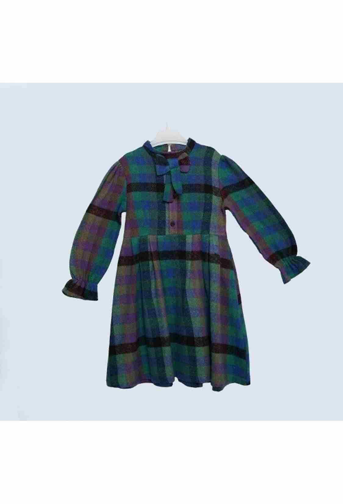 Girl's Dress - Toptan Kız Çocuk Elbise 7-10Y 1016-23245 - Brand: Büşra Bebe - Kids & Bby Clothes From TheBS Kids Turkey