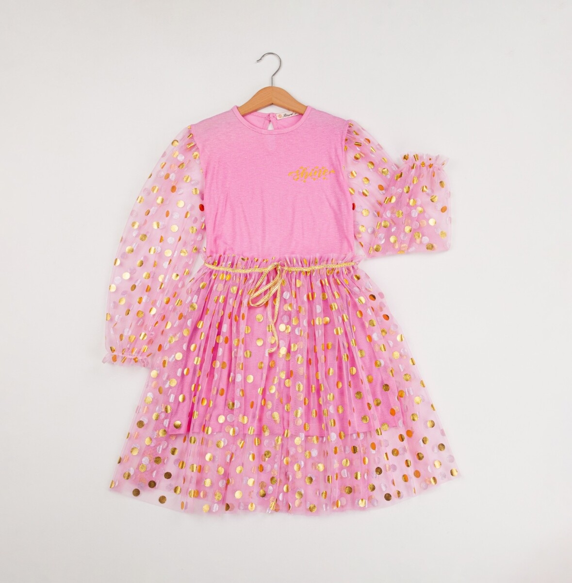 Girl's Dress - Toptan Kız Çocuk Elbise 7-10Y 1016-24111 - Brand: Büşra Bebe - Kids & Bby Clothes From TheBS Kids Turkey