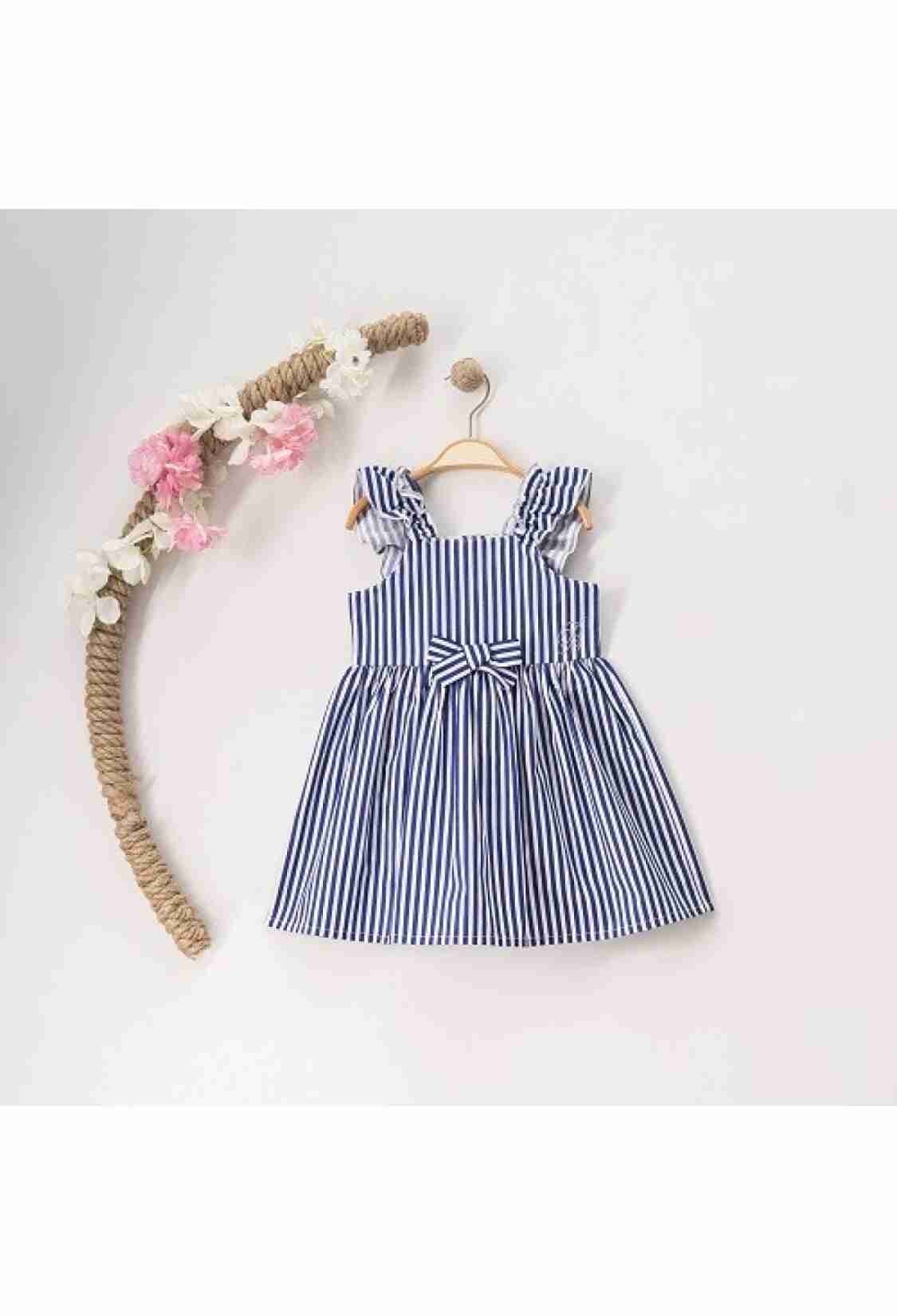 Girl's Dress - Toptan Kız Çocuk Fırfırlı Elbise 3-6Y 1016-23106 - Brand: Büşra Bebe - Kids & Bby Clothes From TheBS Kids Turkey