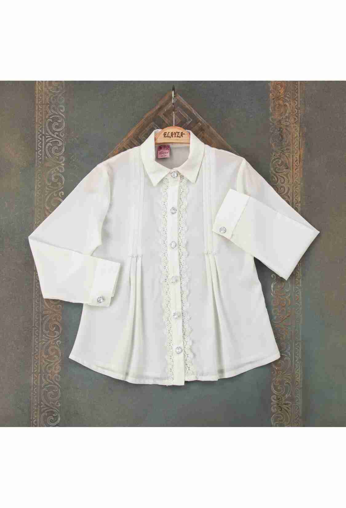 Girl's Shirt - Toptan Kız Çocuk Gömlek 5-8Y 2023-22303 - Brand: Elayza - Kids & Bby Clothes From TheBS Kids Turkey