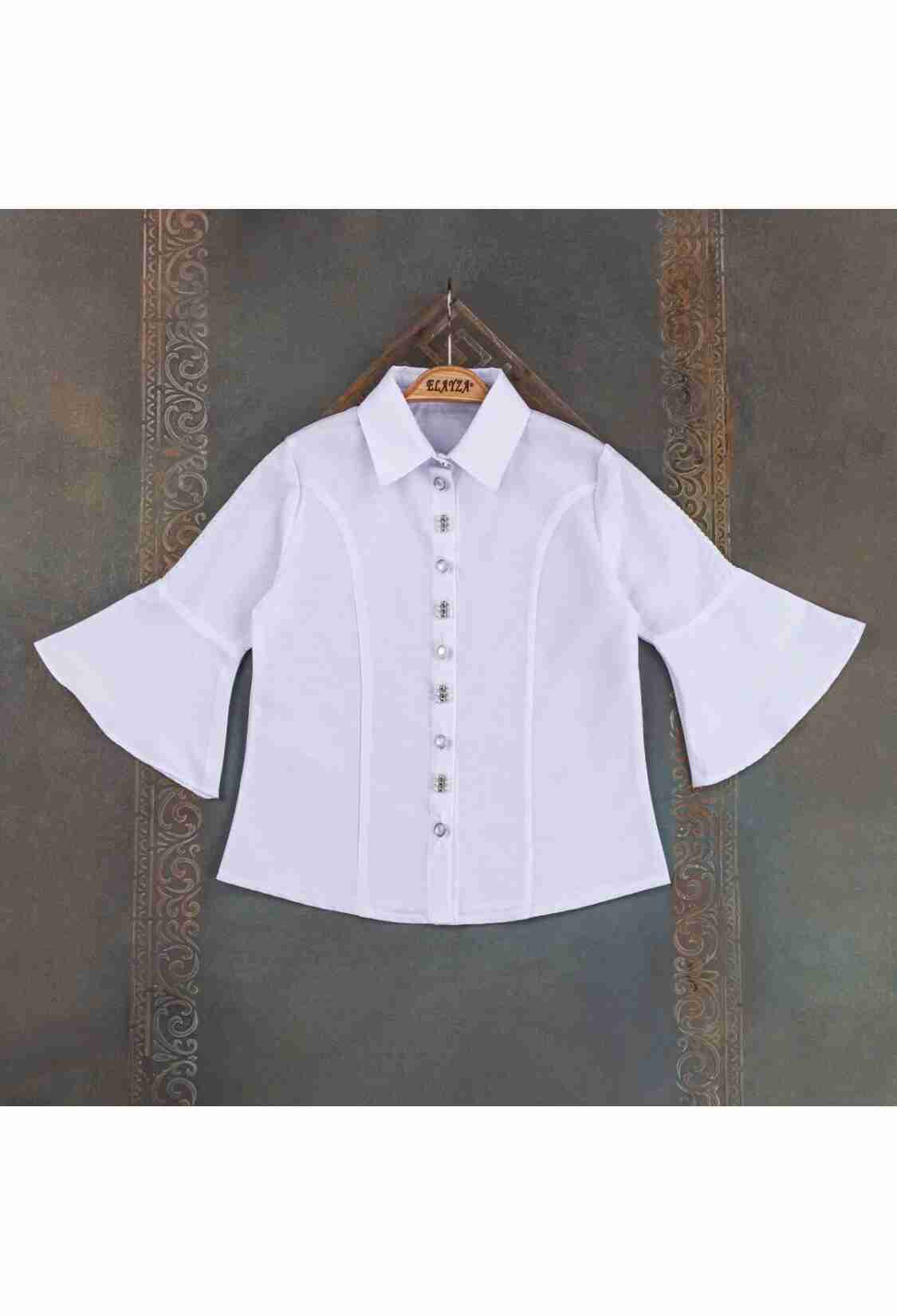 Girl's Shirt - Toptan Kız Çocuk Gömlek 5-8Y 2023-22329 - Brand: Elayza - Kids & Bby Clothes From TheBS Kids Turkey