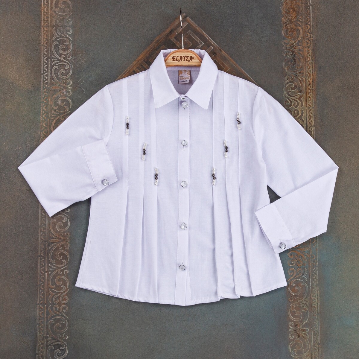 Girl’s Shirt – Toptan Kız Çocuk Gömlek 5-8Y 2023-22335 – Brand: Elayza – Kids & Bby Clothes From TheBS Kids Turkey