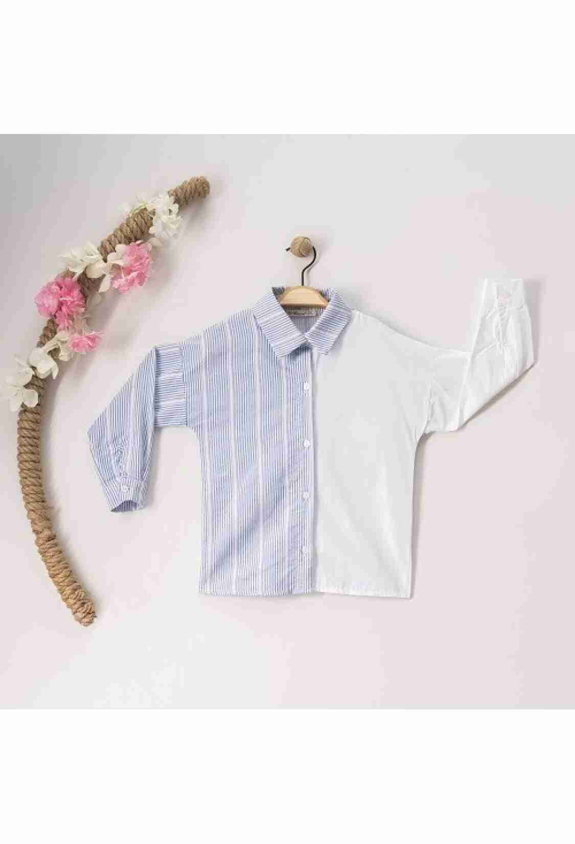 Girl's Shirt - Toptan Kız Çocuk Gömlek 7-10Y 1016-23151 - Brand: Büşra Bebe - Kids & Bby Clothes From TheBS Kids Turkey