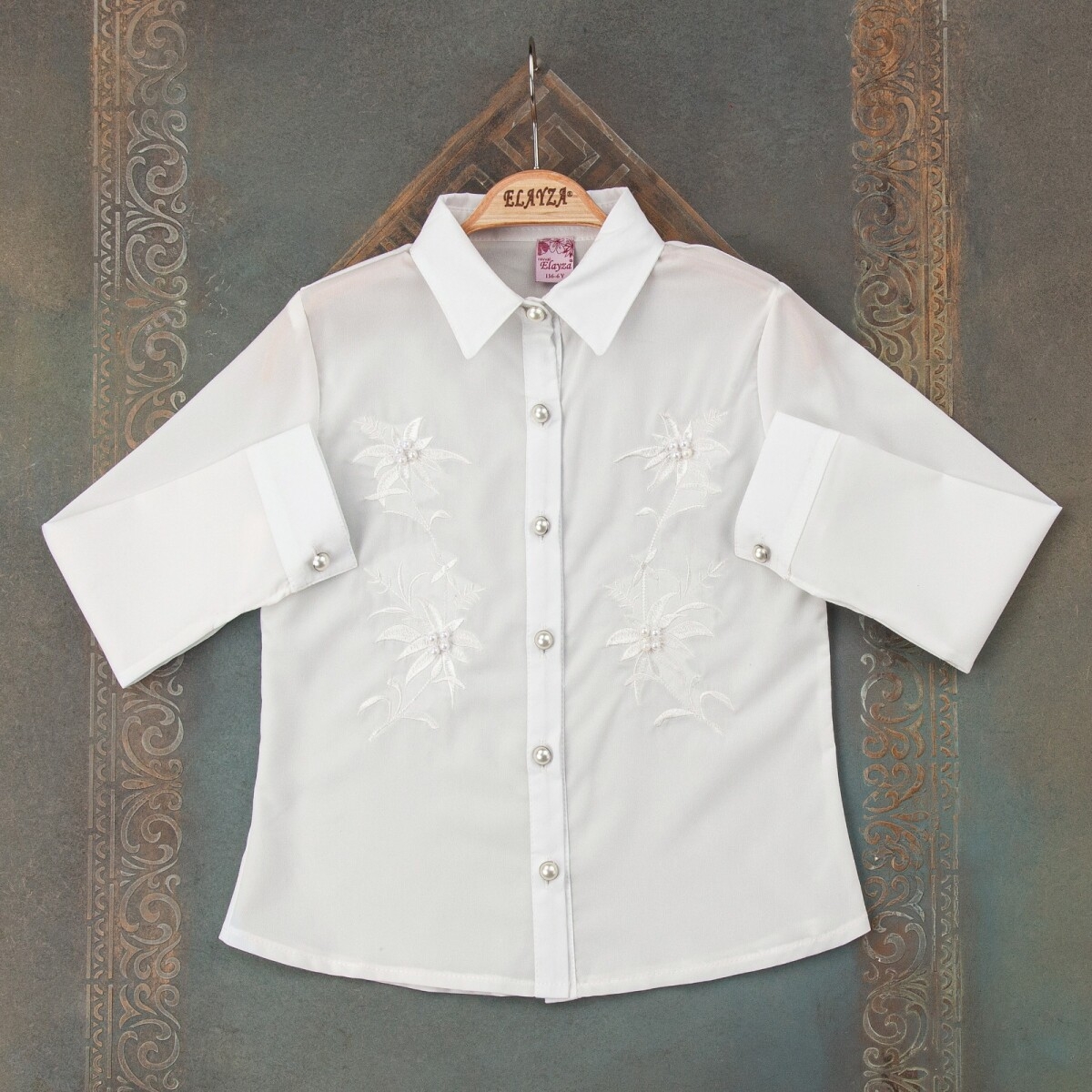 Girl's Shirt - Toptan Kız Çocuk Gömlek 9-12Y 2023-22310 - Brand: Elayza - Kids & Bby Clothes From TheBS Kids Turkey