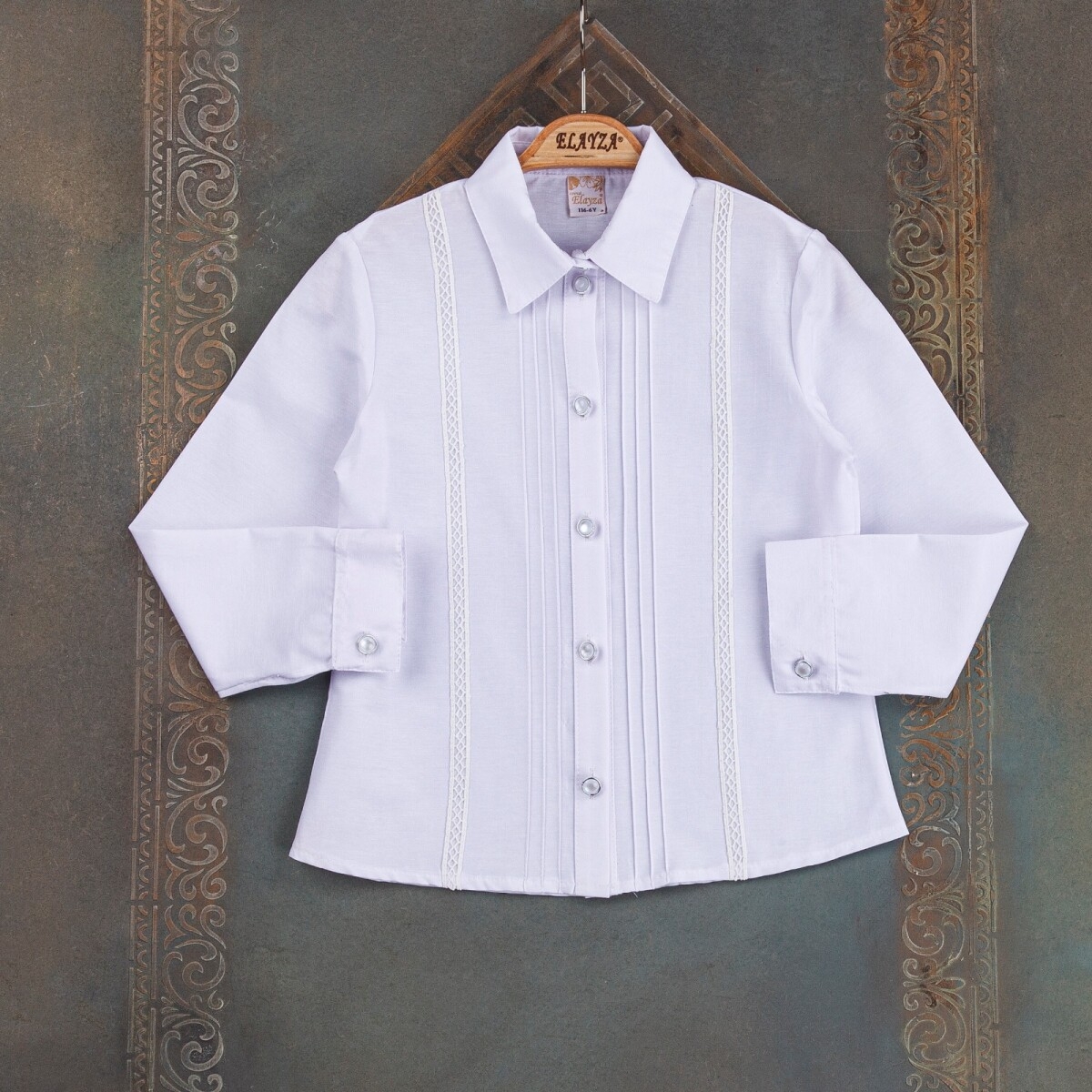 Girl’s Shirt – Toptan Kız Çocuk Gömlek 9-12Y 2023-22332 – Brand: Elayza – Kids & Bby Clothes From TheBS Kids Turkey