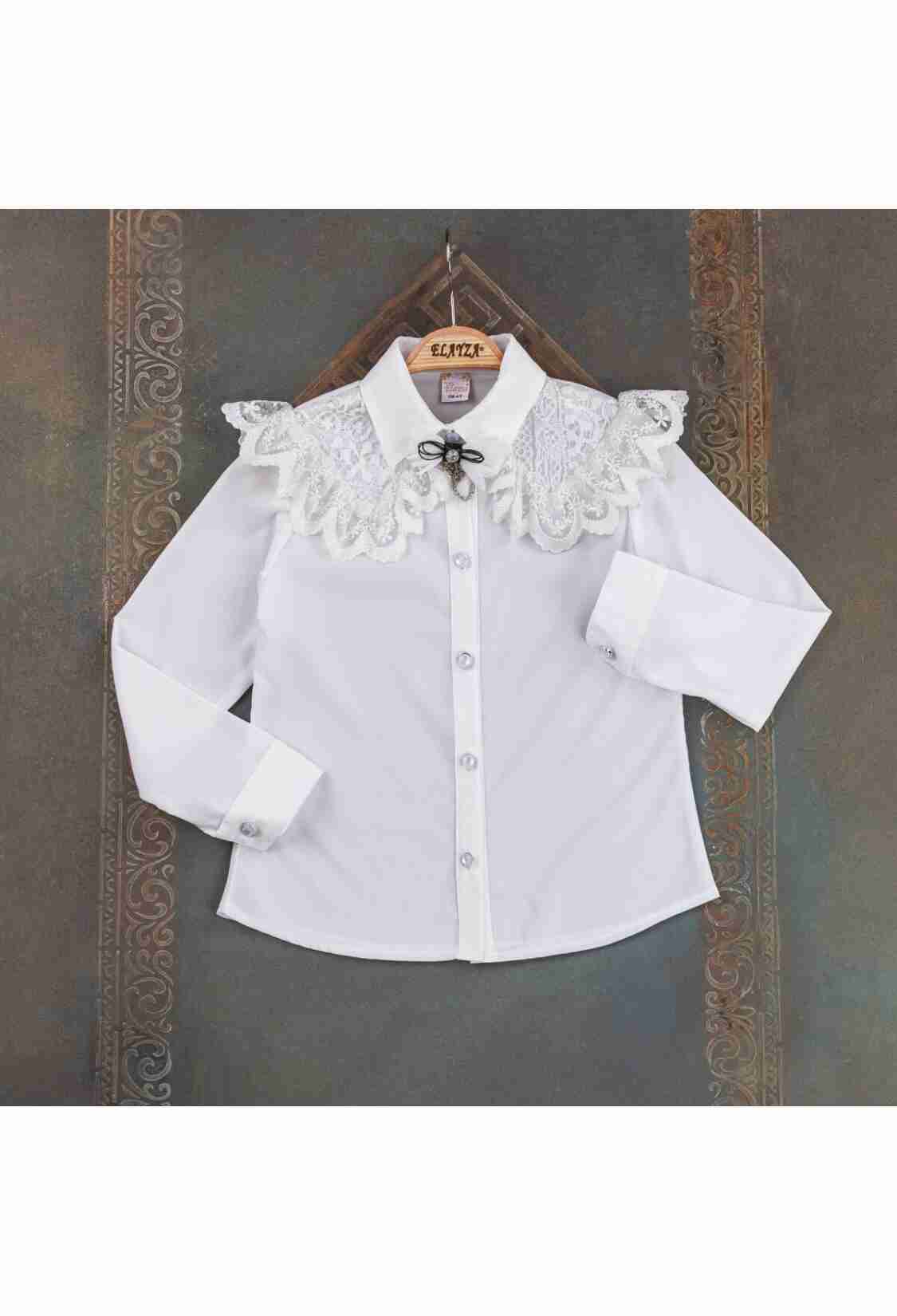 Girl's Shirt - Toptan Kız Çocuk Gömlek 9-12Y 2023-22338 - Brand: Elayza - Kids & Bby Clothes From TheBS Kids Turkey